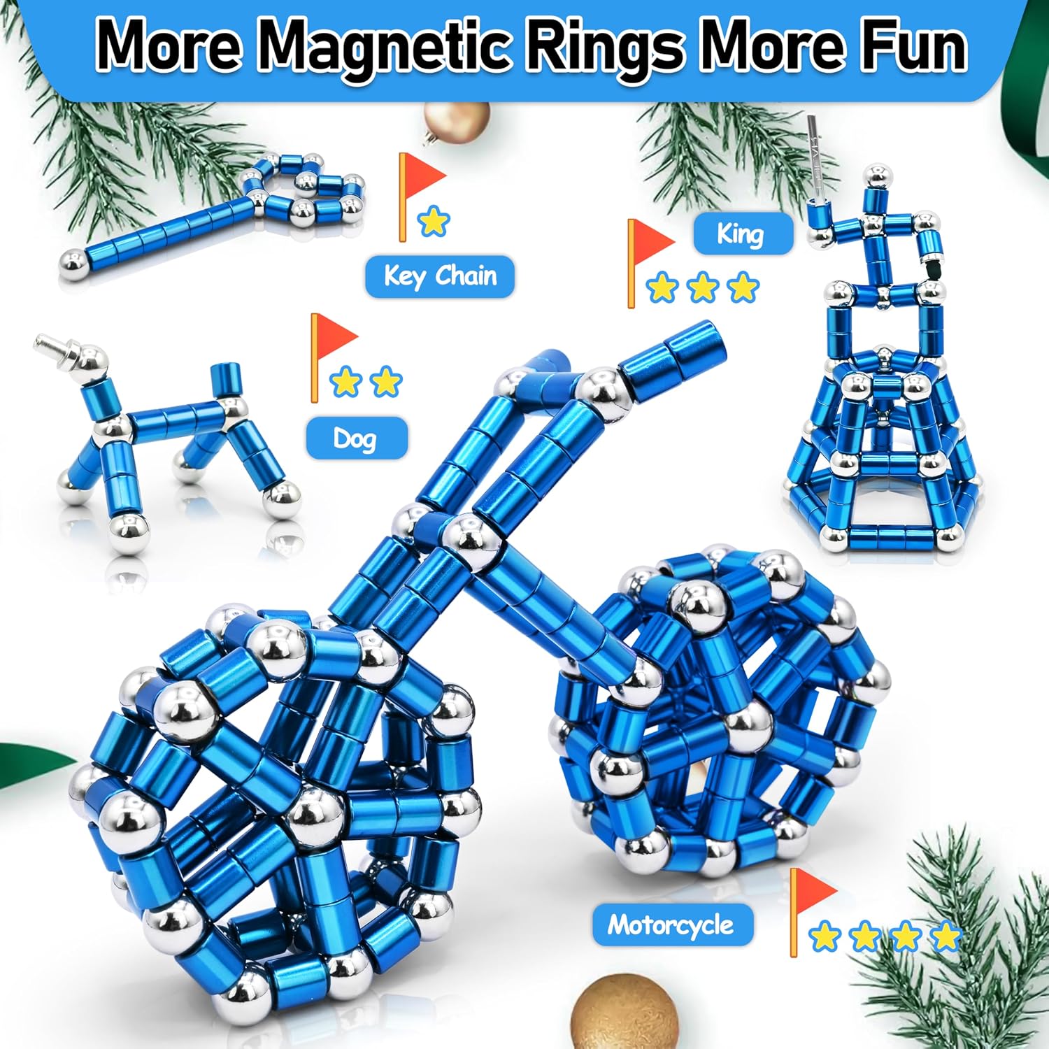 Thumbnail 6 de Felikray Magnetic Fidget Pen for Teens & Adults — Metal Deformation Fidget Toy