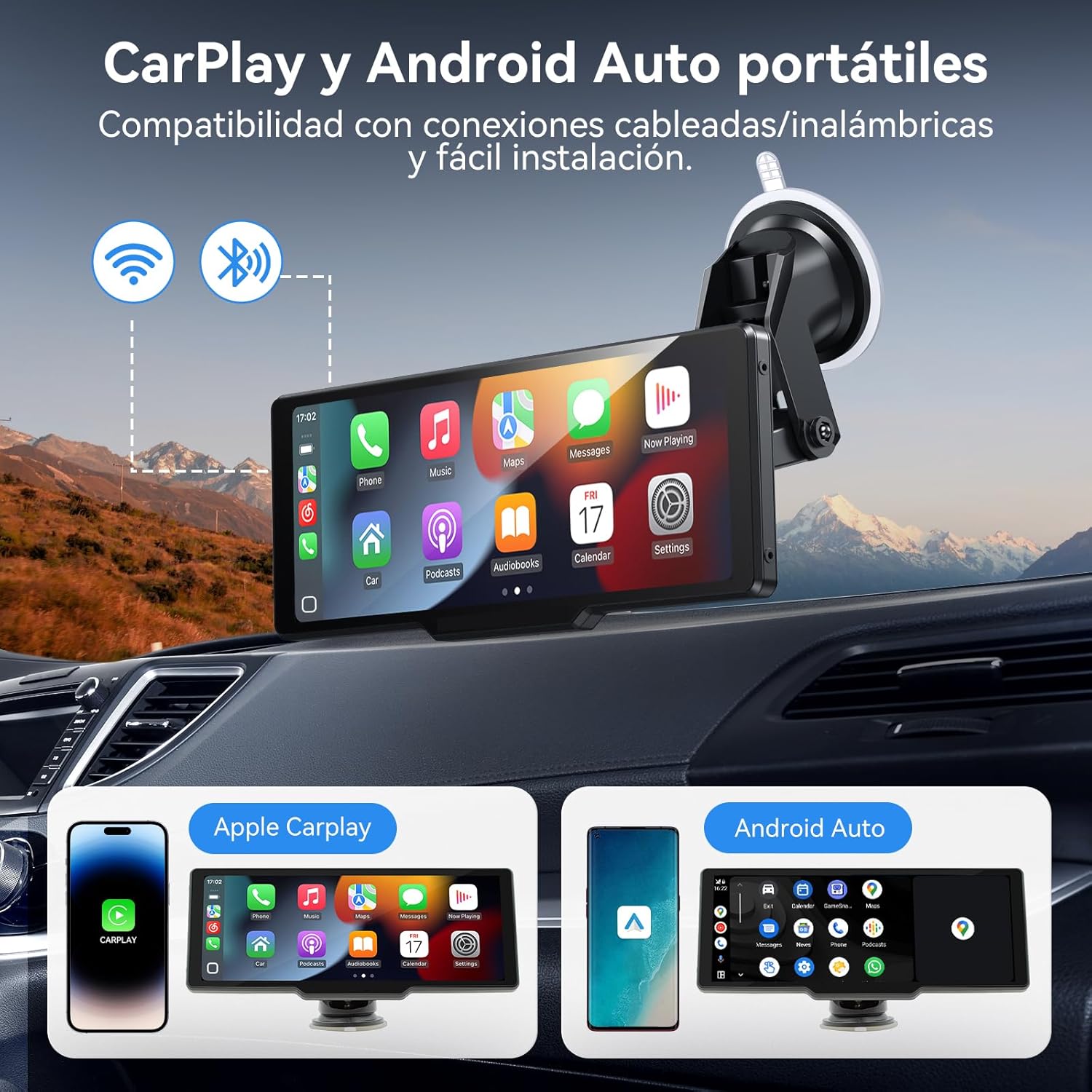 Thumbnail 1 de Carpeer Pantalla Carplay 10,26 pulgadas para coche