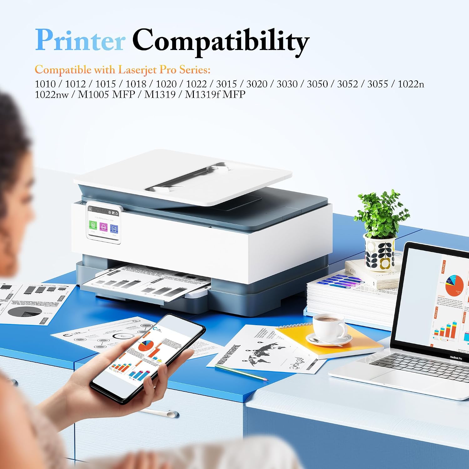 Detalle de LxTek 12A toner cartridge