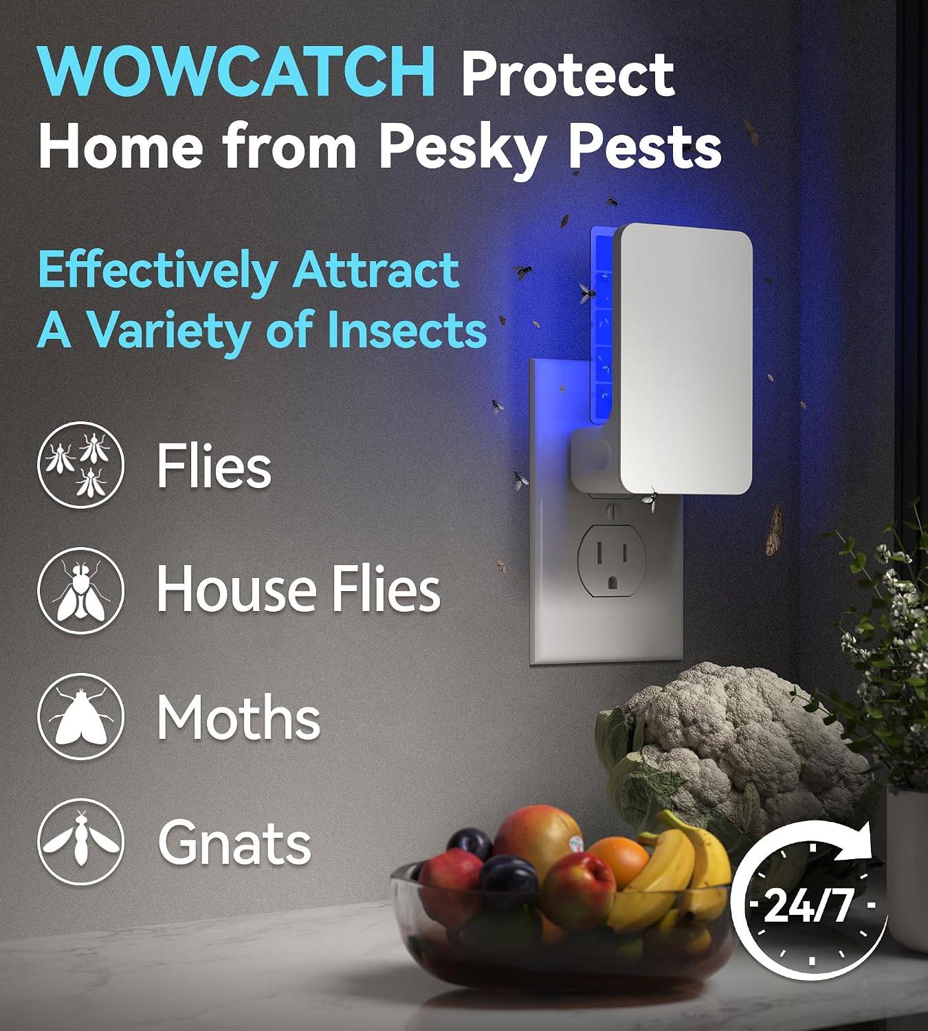 Detalle de WowCatch Indoor Fly Trap, Double-Sided
