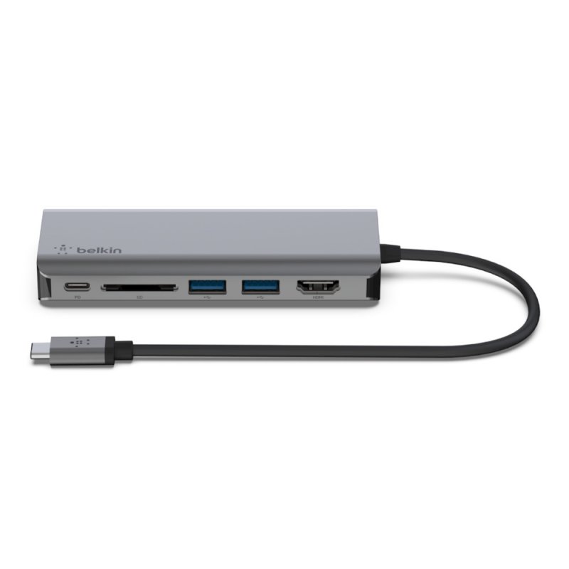 Detalle 2 de Belkin Adaptador USB-C Multipuerto 6 en 1