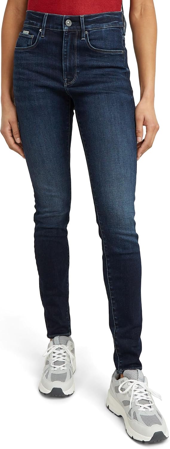 Detalle de G-STAR Damen 3301 Skinny Jeans – High-Waist Skinny Fit