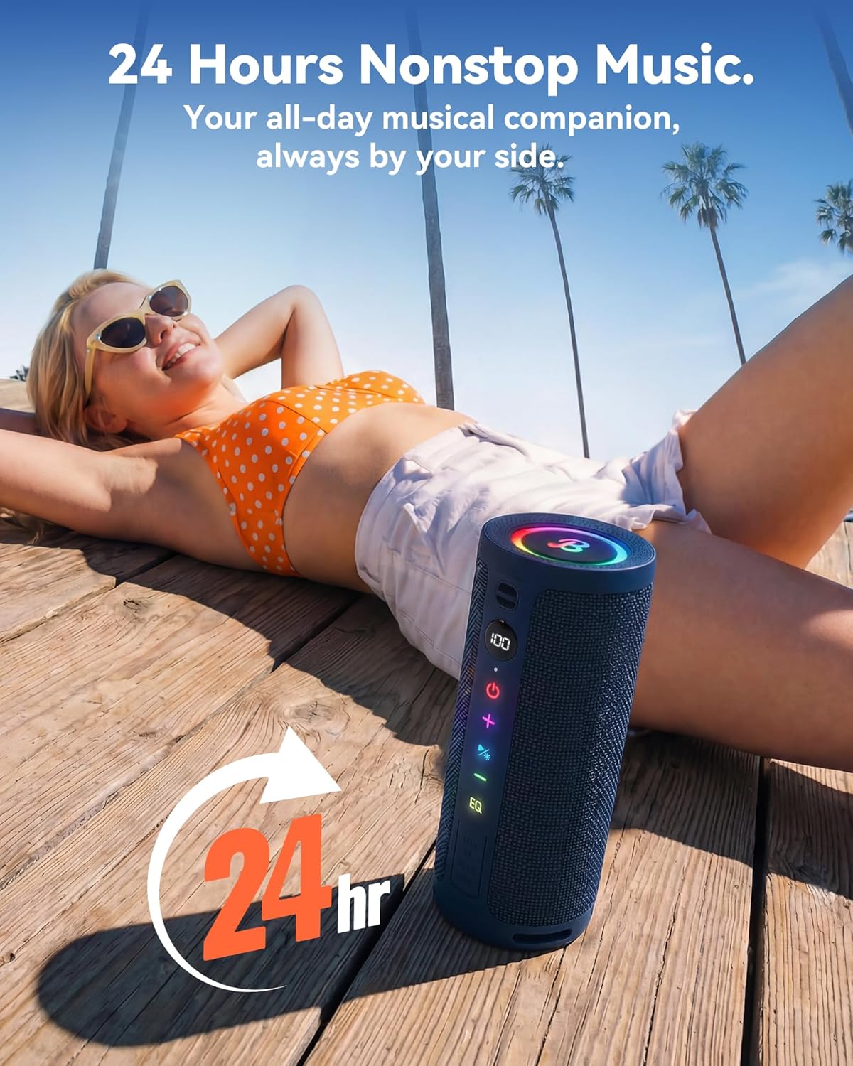 Thumbnail 6 de BassBloom Roar 3 Portable Bluetooth Speaker