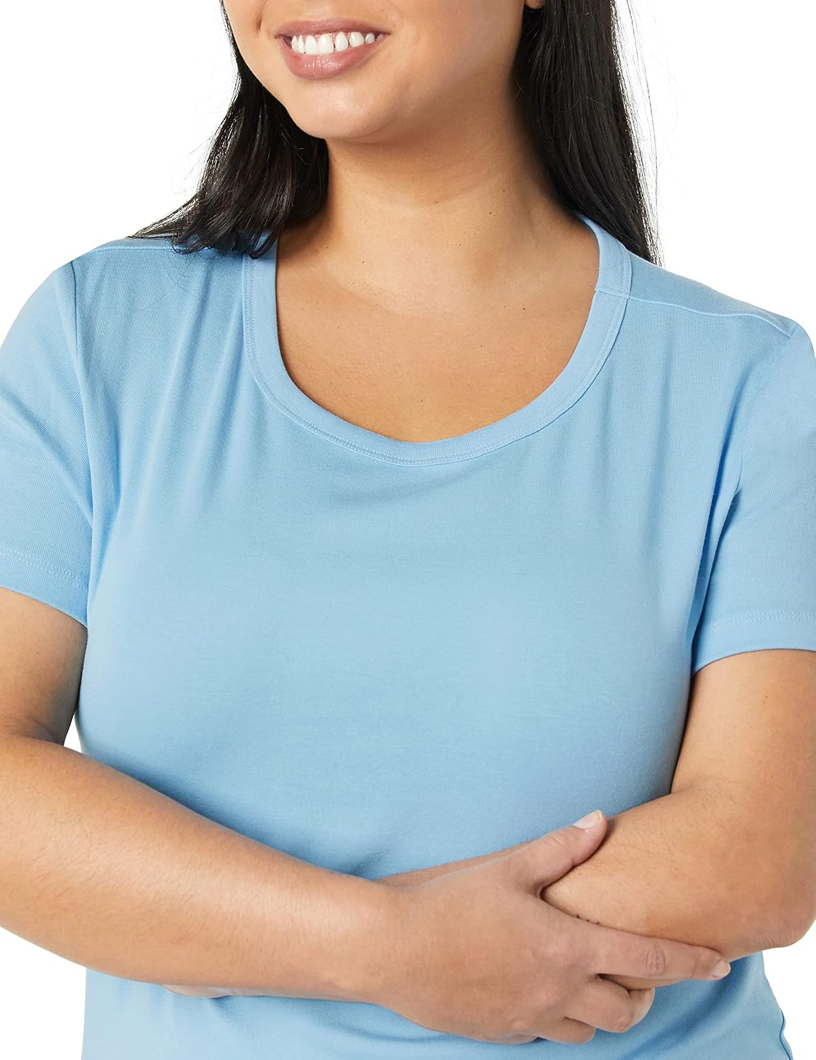 Thumbnail 2 de Amazon Essentials Damen T-Shirt mit Rundhalsausschnitt (Kurzarm) – schmale Passform