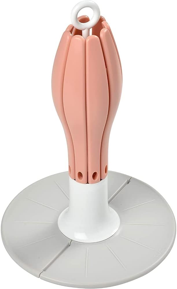 Thumbnail 2 de Béaba Arbre Flower — égoutte-biberons pliable, compact, pour 8 biberons et accessoires (rose)