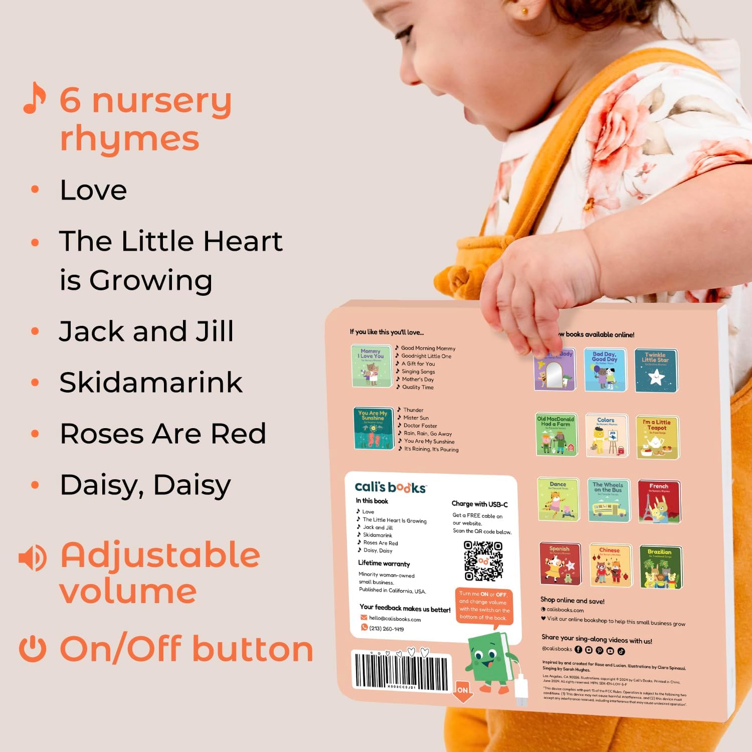 Thumbnail 4 de Cali's Books Music Book 1-3 Years