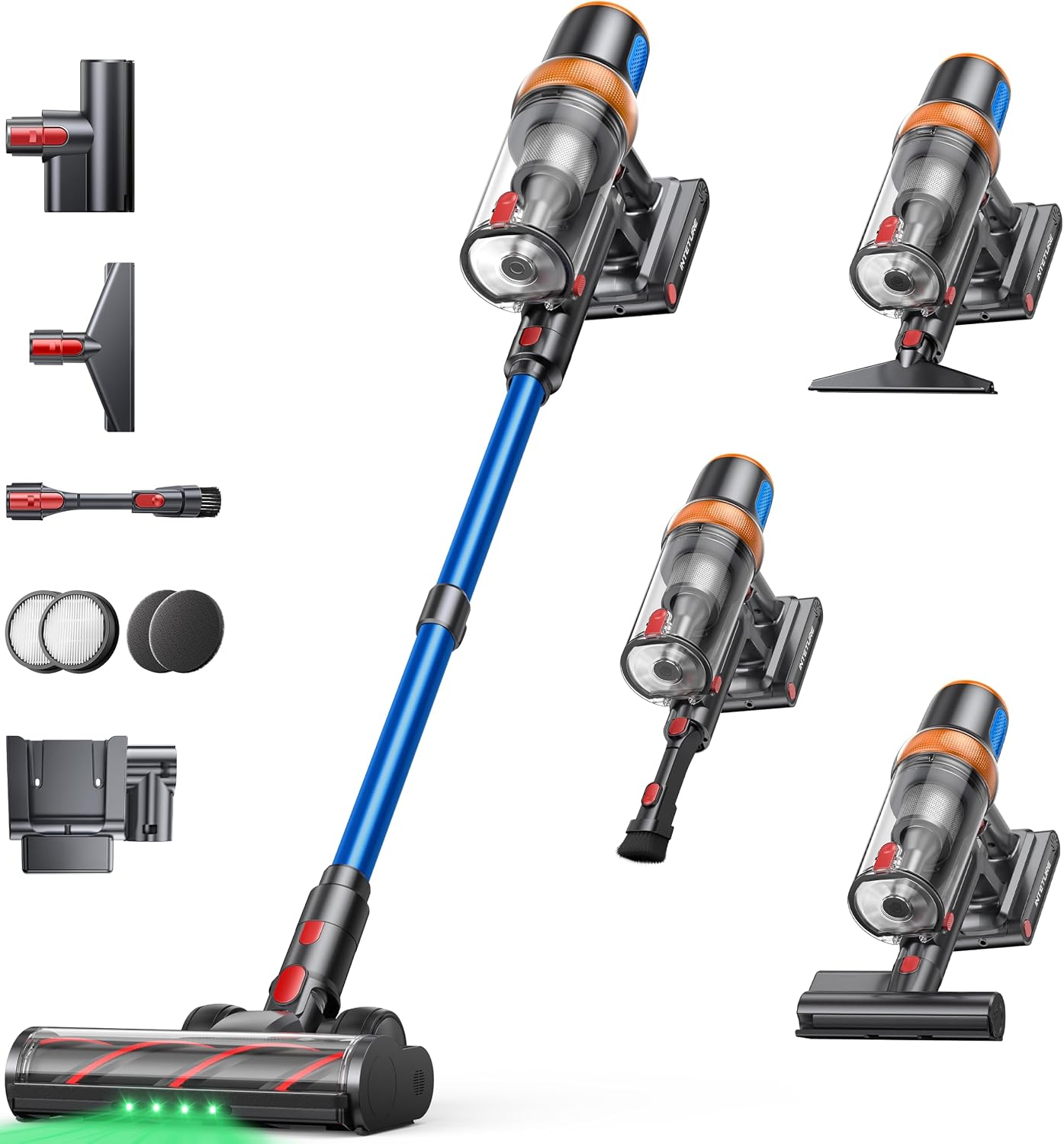 Detalle de Cordless Vacuum Cleaner 50KPA 65Mins 🧹
