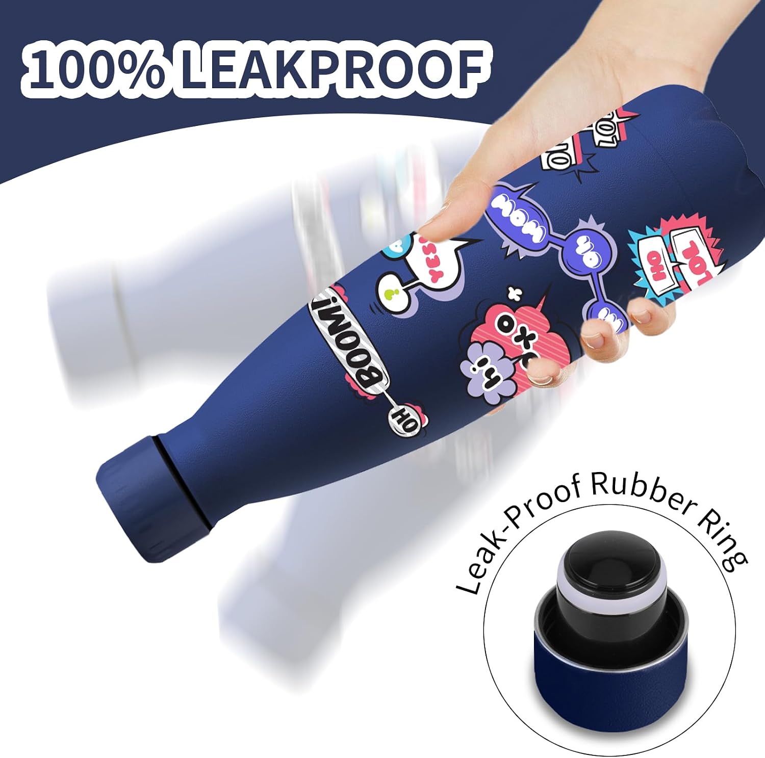 Thumbnail 3 de Cantimplora Acero Inoxidable 500ml Azul 🌊