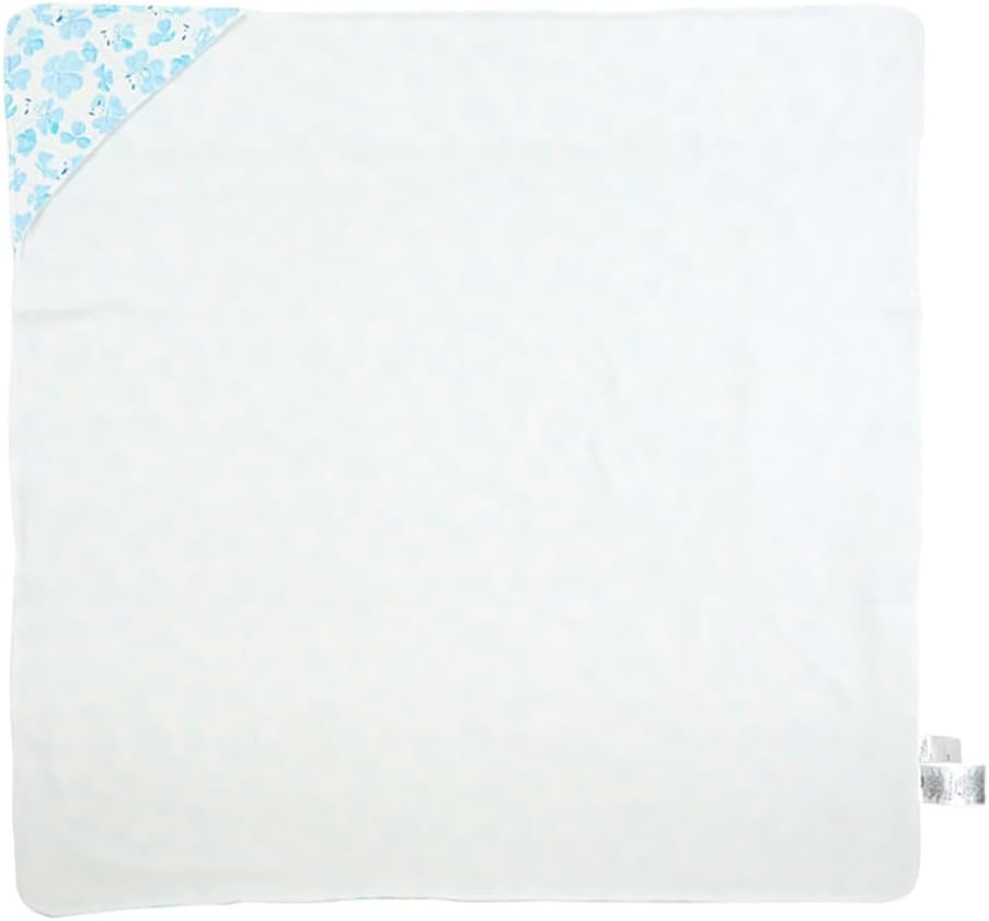 Detalle 2 de サンリオ Sanrio Baby 780855 ポチャッコ おくるみブランケット 90×90×1cm、綿100%・フード付き