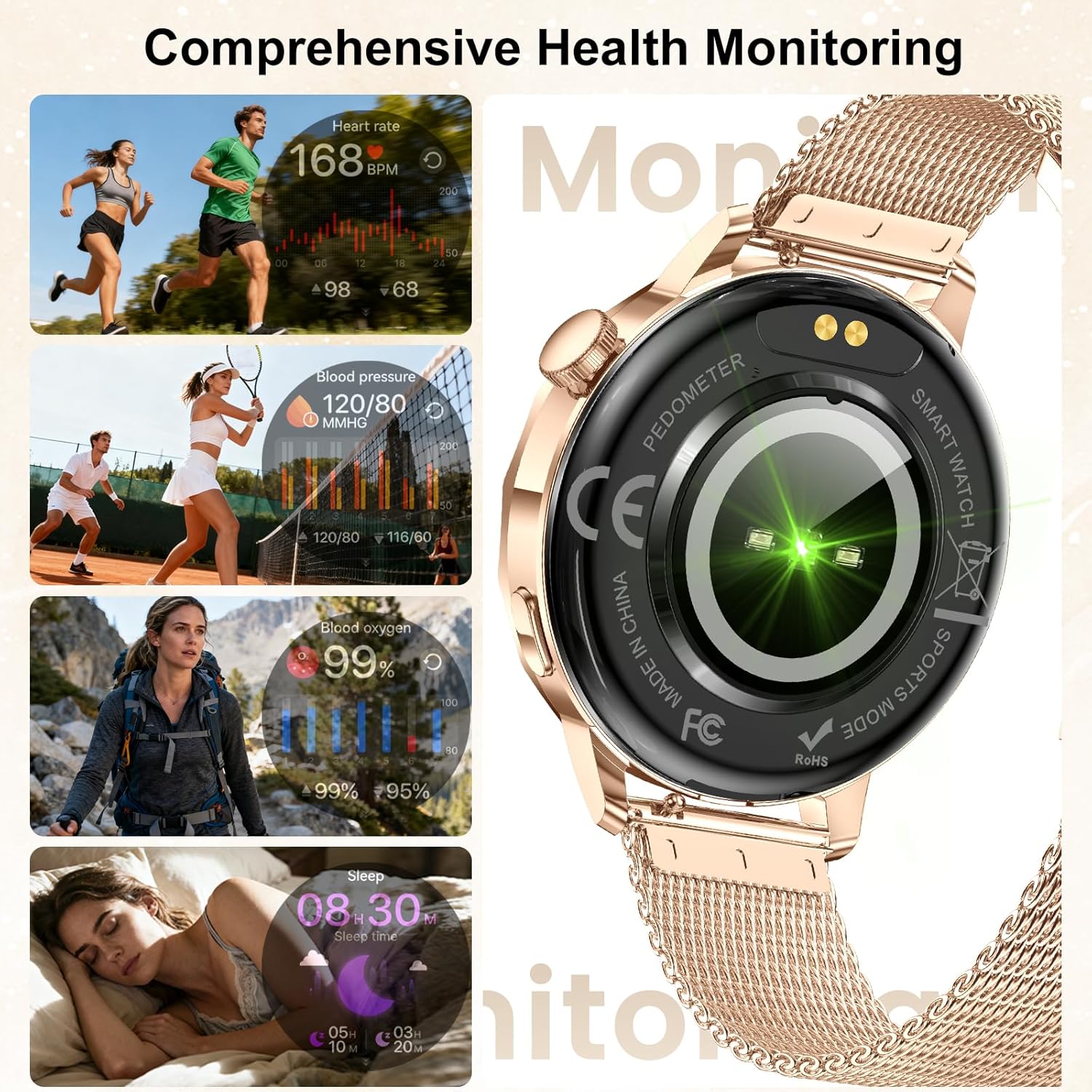 Thumbnail 3 de Efolen 1.27-inch women’s smart watch