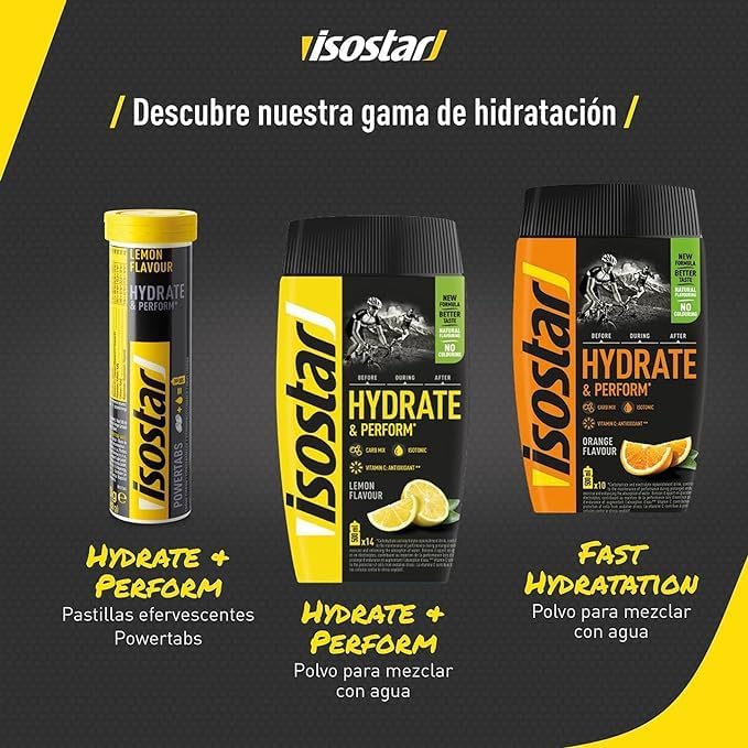 Thumbnail 3 de Isostar Hydrate & Perform Powertabs - Energía y Electrolitos 🍊