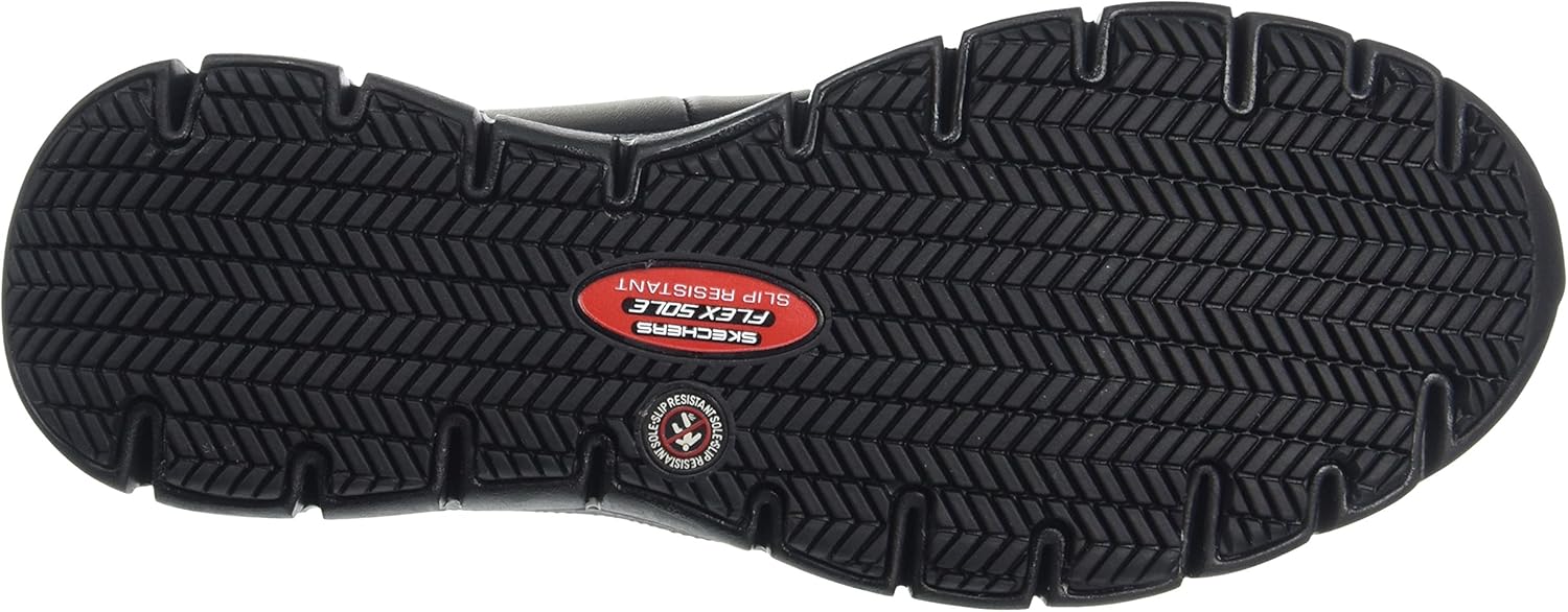 Thumbnail 3 de Skechers Women's Sure Track Work Shoes, Black Leather – UK 5.5