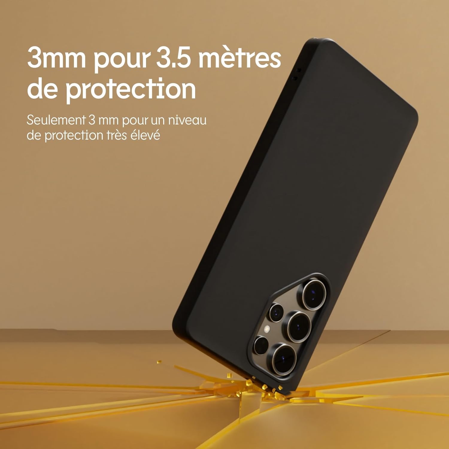 Thumbnail 1 de RhinoShield Solidsuit pour Galaxy S25 Plus : coque fine mate compatible MagSafe