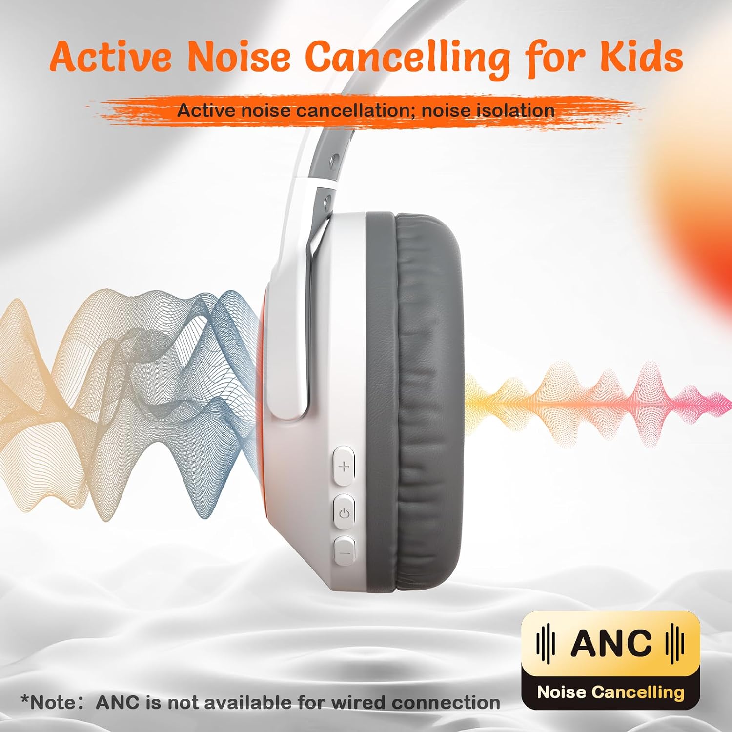 Thumbnail 1 de TONOSHARK Kids Wireless Headphones: Feather-Light Comfort, Long Playtime and Easy Portability