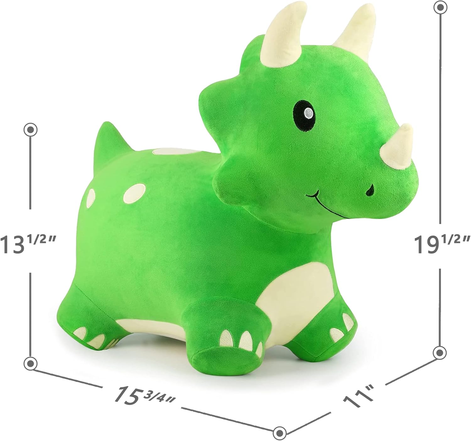 Thumbnail 6 de iPlay iLearn Triceratops Dinosaur Hopper 2yr