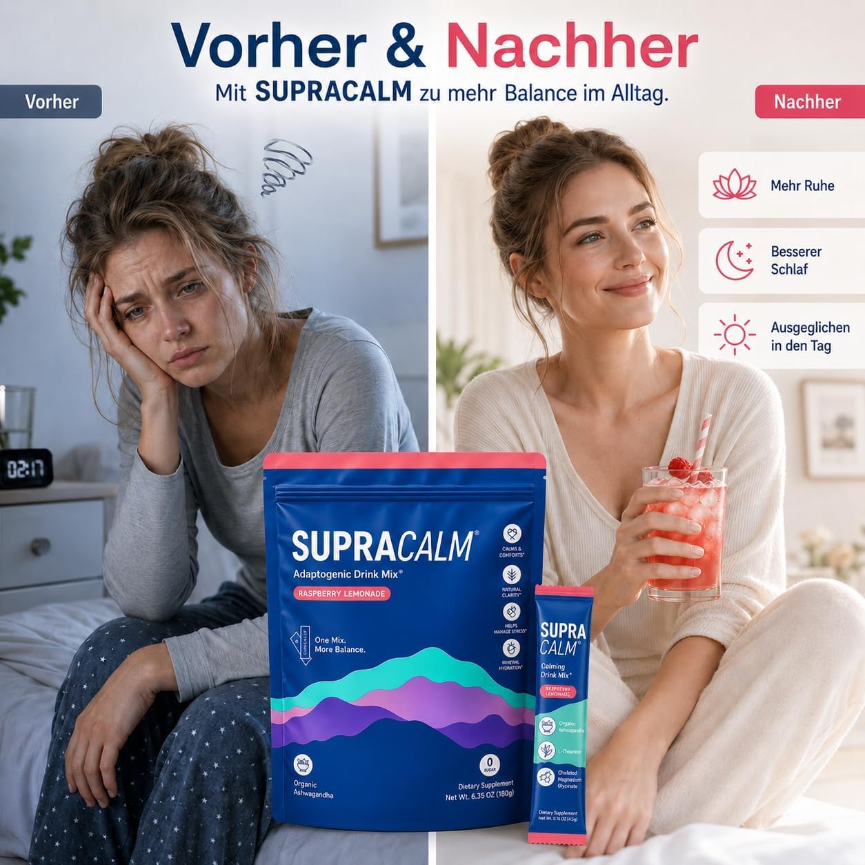 Detalle de Jello Cortisol Cocktail Pulver – 20 Stück zur Unterstützung der Cortisol-Balance