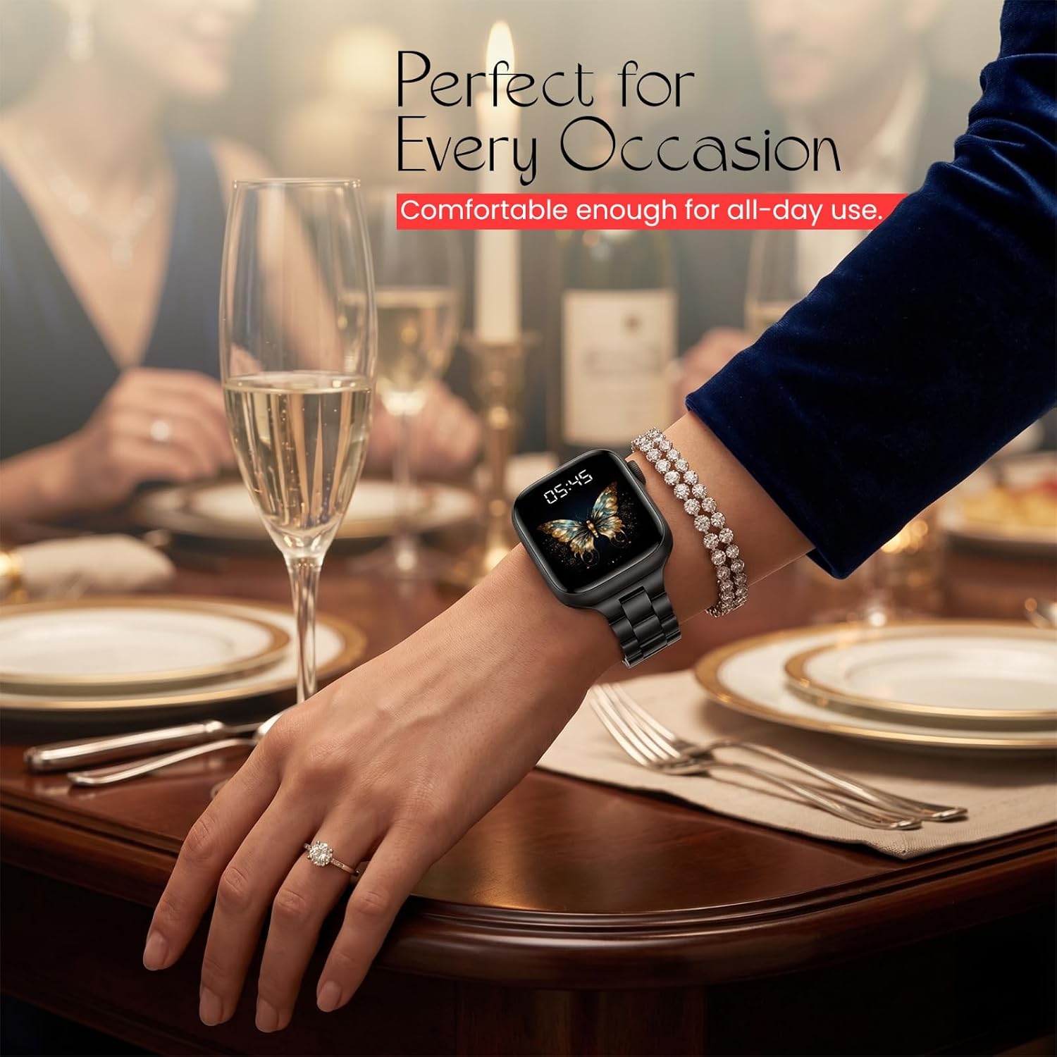 Thumbnail 3 de CEEKA Slim Stainless Steel Watch Band