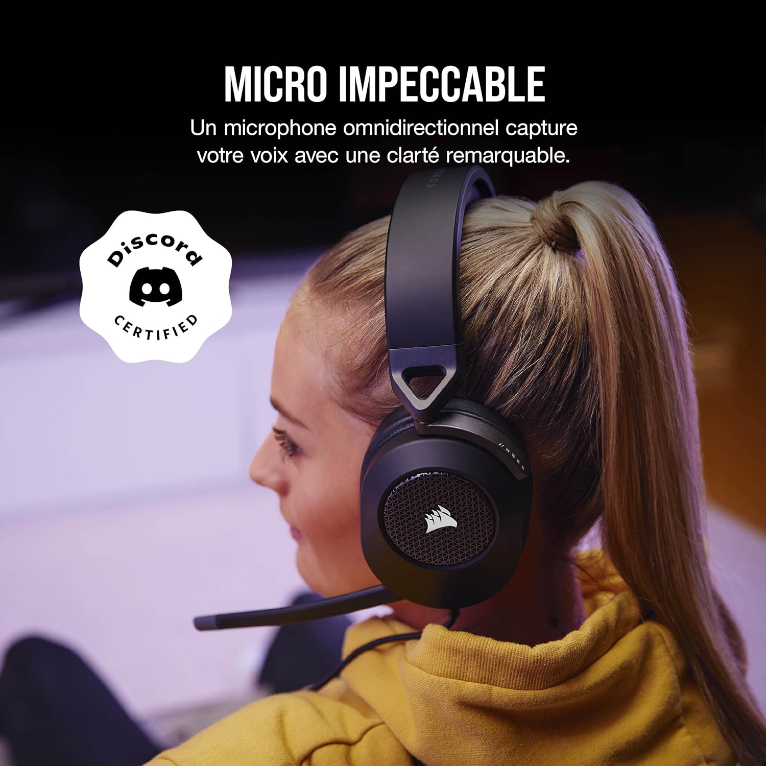 Detalle 2 de Corsair HS65 Surround Casque de Jeu Filaire