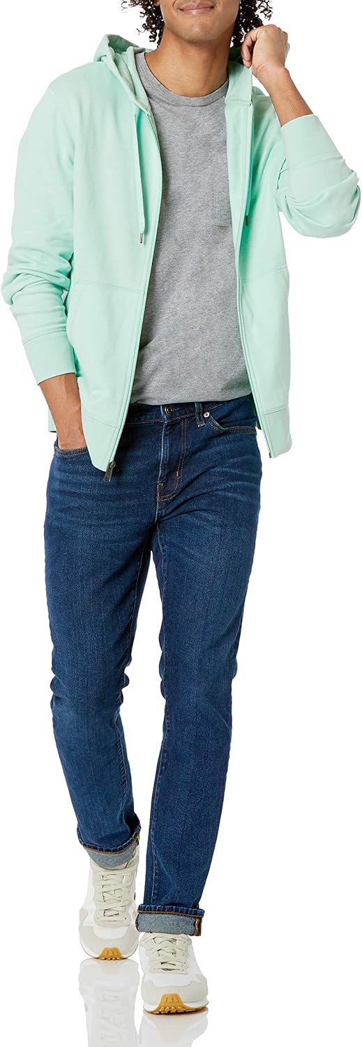 Thumbnail 3 de Amazon Essentials Men’s Lightweight French Terry Full-Zip Hoodie (Regular Fit)