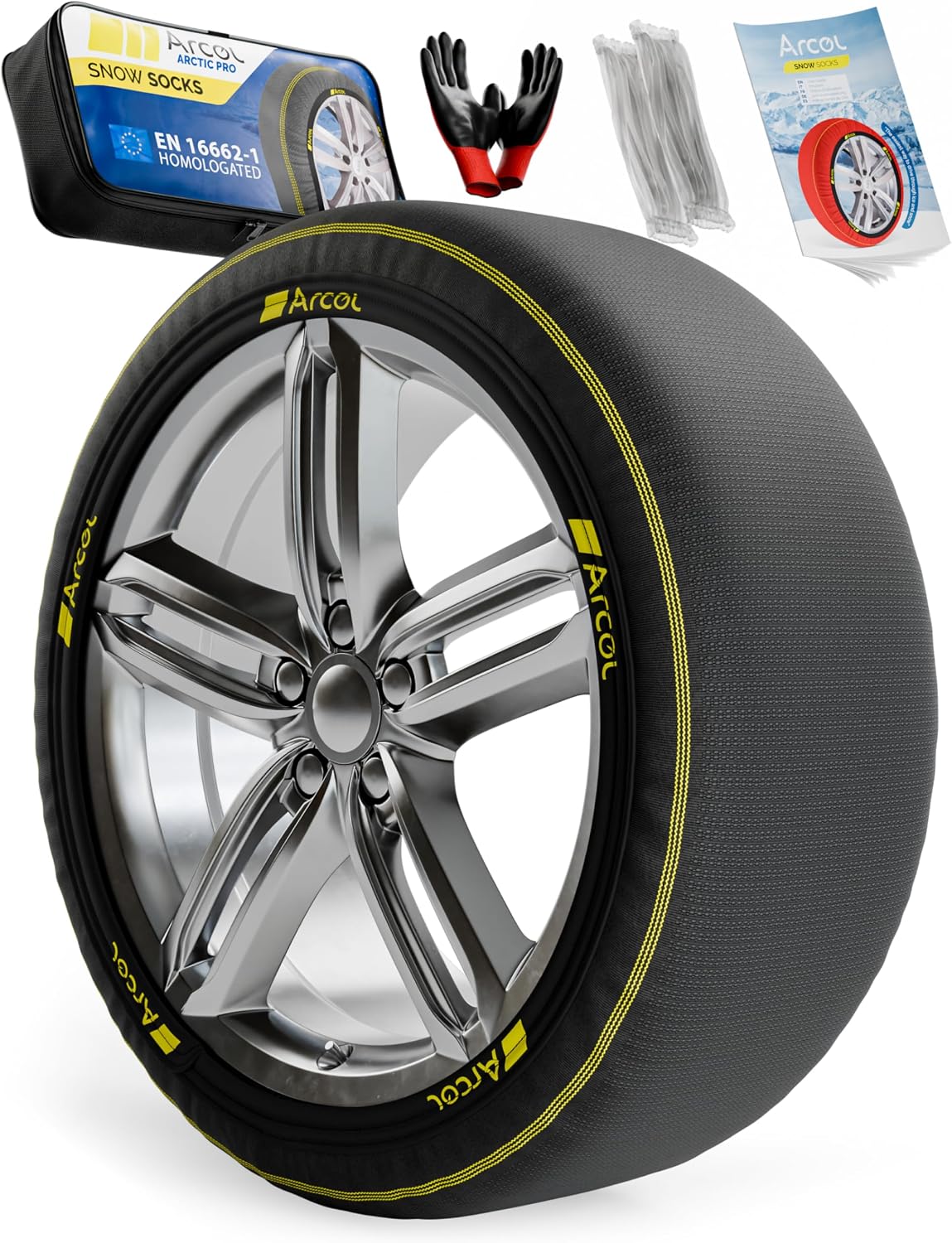 ARCOL ArcticPro Cadenas de nieve textiles XL
