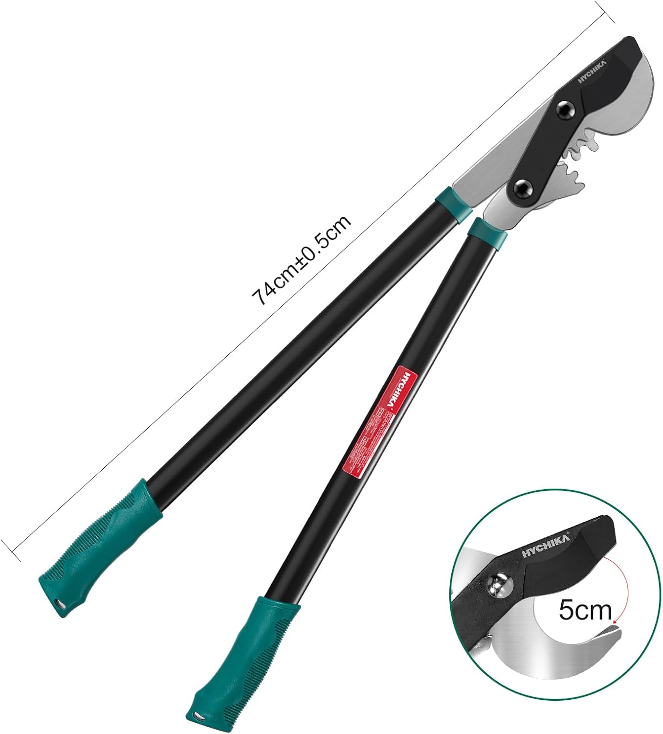 Thumbnail 2 de HYCHIKA Troncarami a cesoia bypass da potatura 74 cm: taglia rami fino a Ø 50 mm