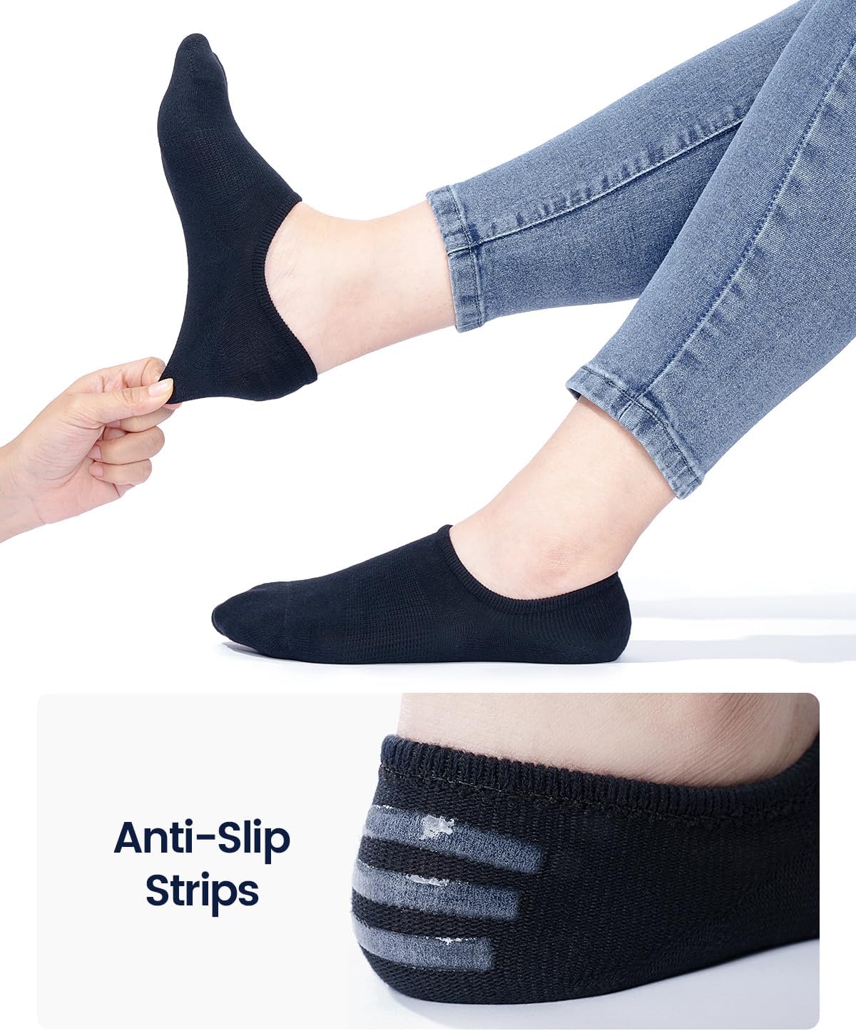 Detalle 2 de IDEGG No Show Socks 10 Pairs