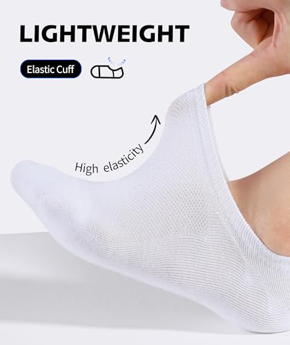 Thumbnail 3 de CLOSEMATE pack de 6 pares calcetines invisibles tobilleros de algodón con silicona (Pinkies, verano)