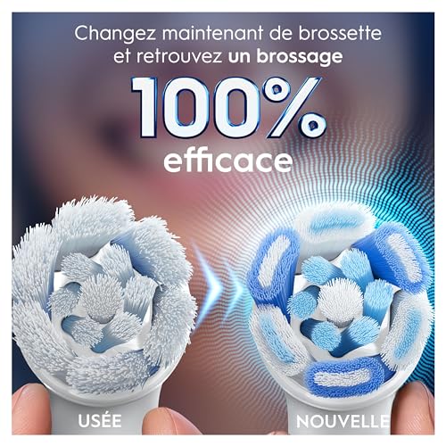 Thumbnail 5 de Oral-B Brossettes de Rechange Ultimate Clean iO – Lot de 4, Blanches