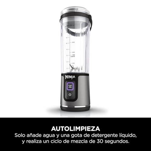 Thumbnail 12 de Ninja Blast Batidora portátil BC151EUBK 530 ml y tapa antigoteo