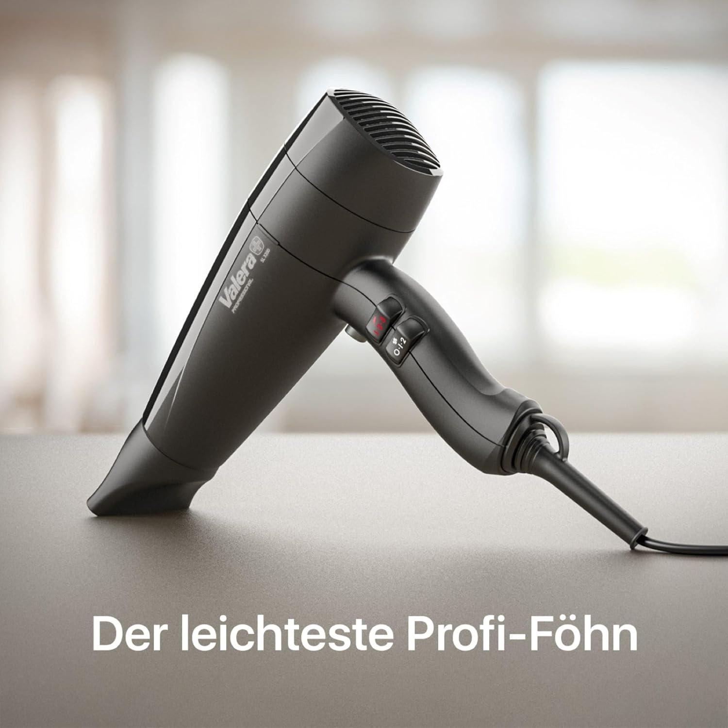 Detalle 2 de Valera Swiss Light 3200: Leichtgewichtiger Profi-Haartrockner mit 3 Stufen, Abkühltaste und abnehmbarem Filter