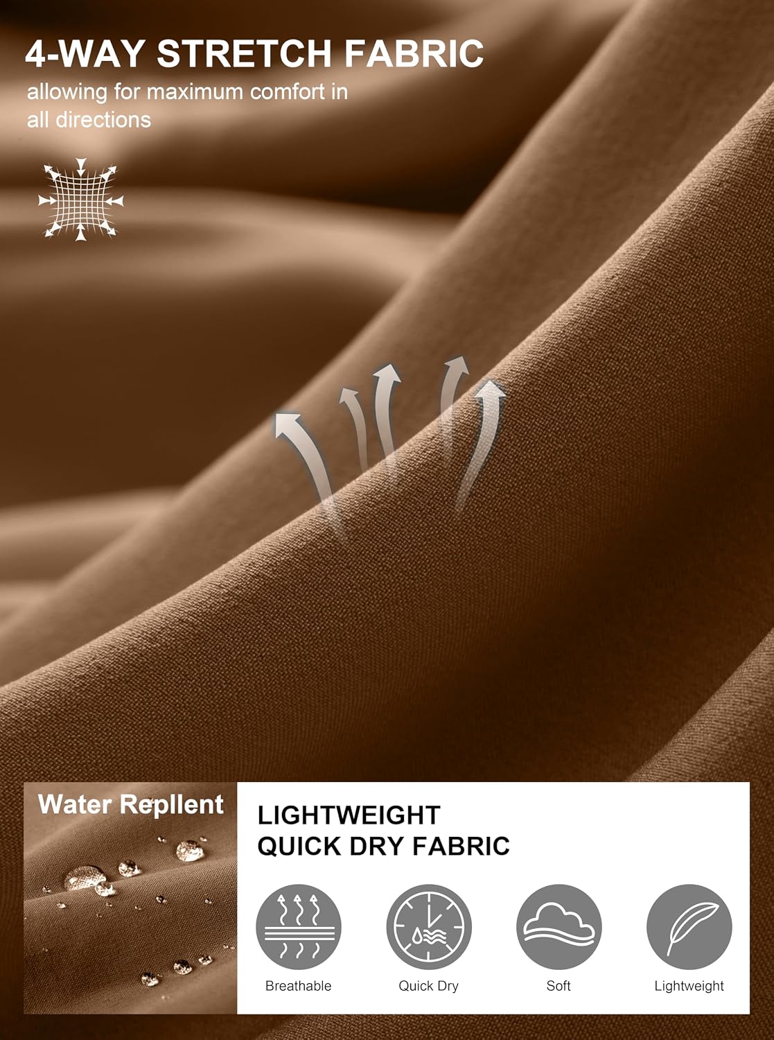 Detalle de Men's Golf Shorts with 7-Inch Inseam