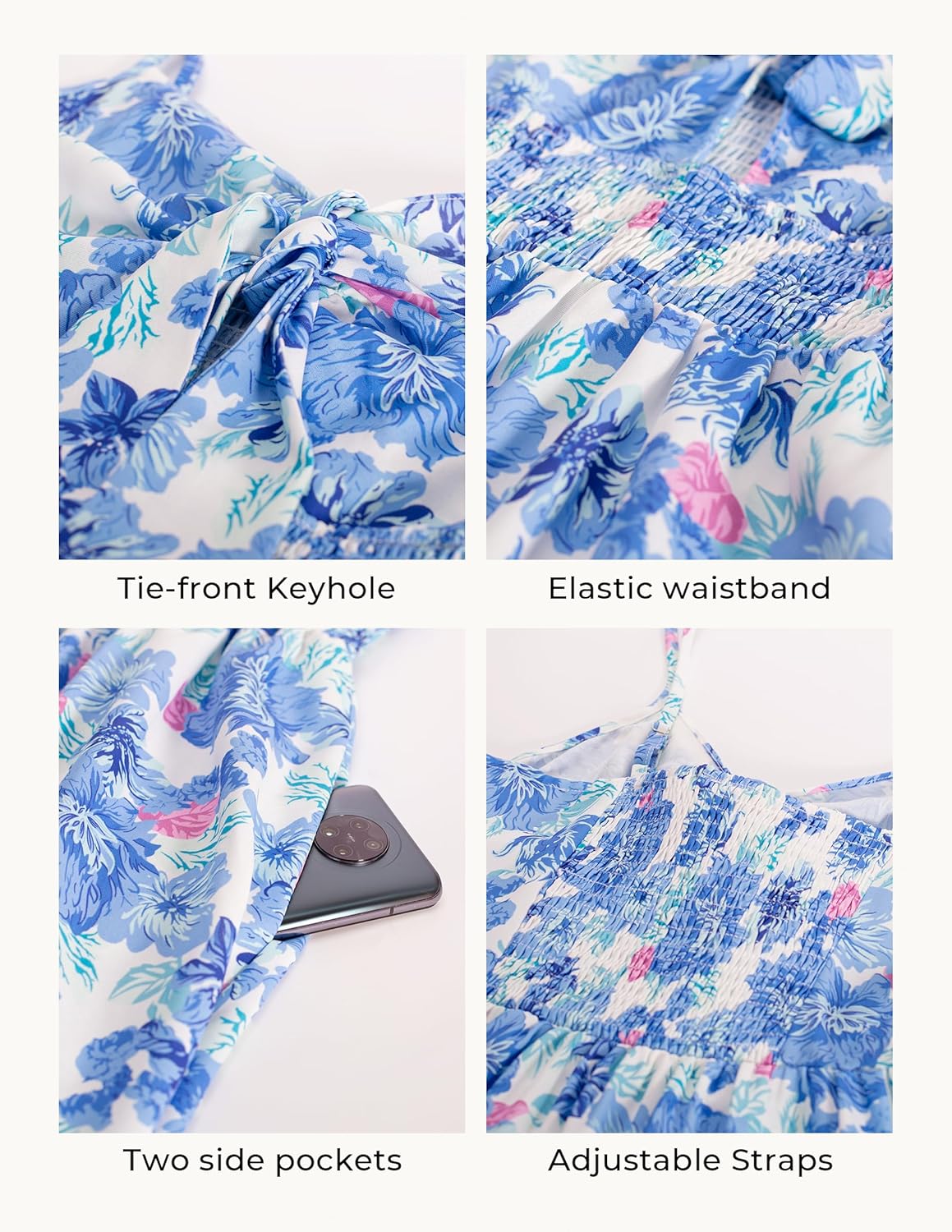 Thumbnail 6 de GRACE KARIN Floral Maxi Dress
