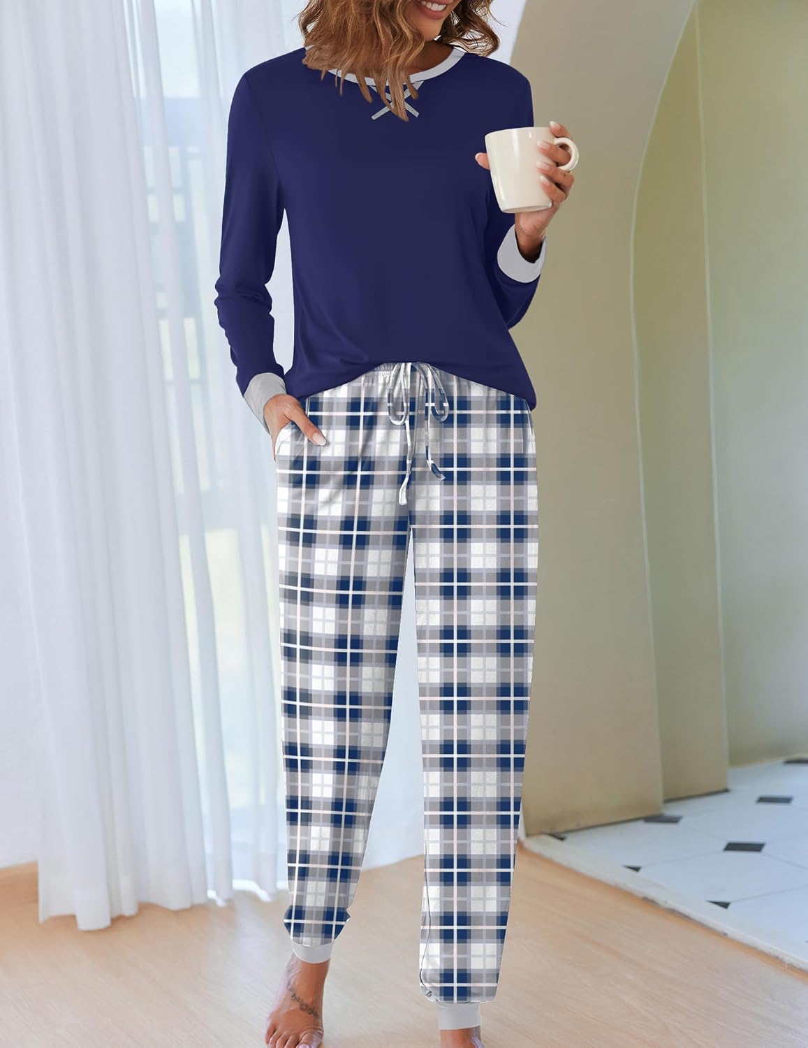 Thumbnail 1 de Ekouaer Women's Pajama Set Rayon