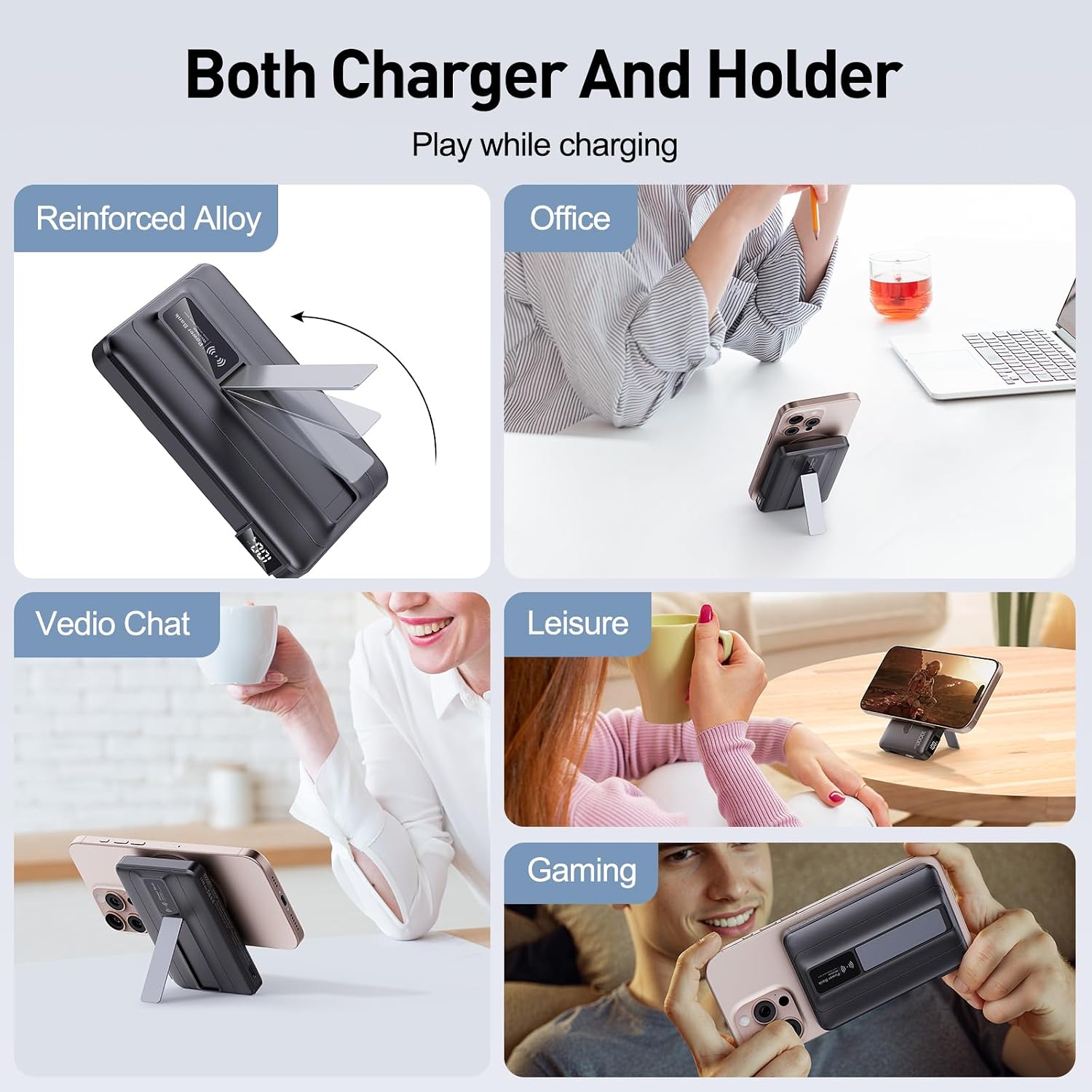 Detalle 1 de Magnetic Power Bank 10,000mAh