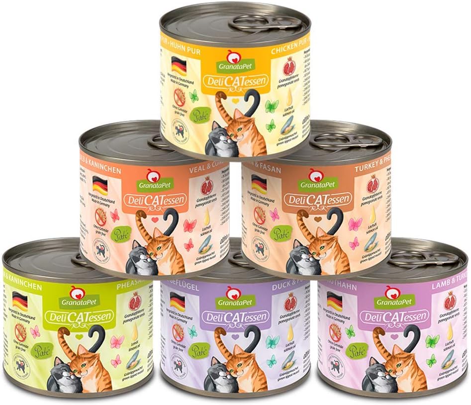 Thumbnail 5 de GranataPet DeliCatessen Lachs & Pute Nassfutter für Katzen (6 x 200 g) – getreidefrei & ohne Zuckerzusätze