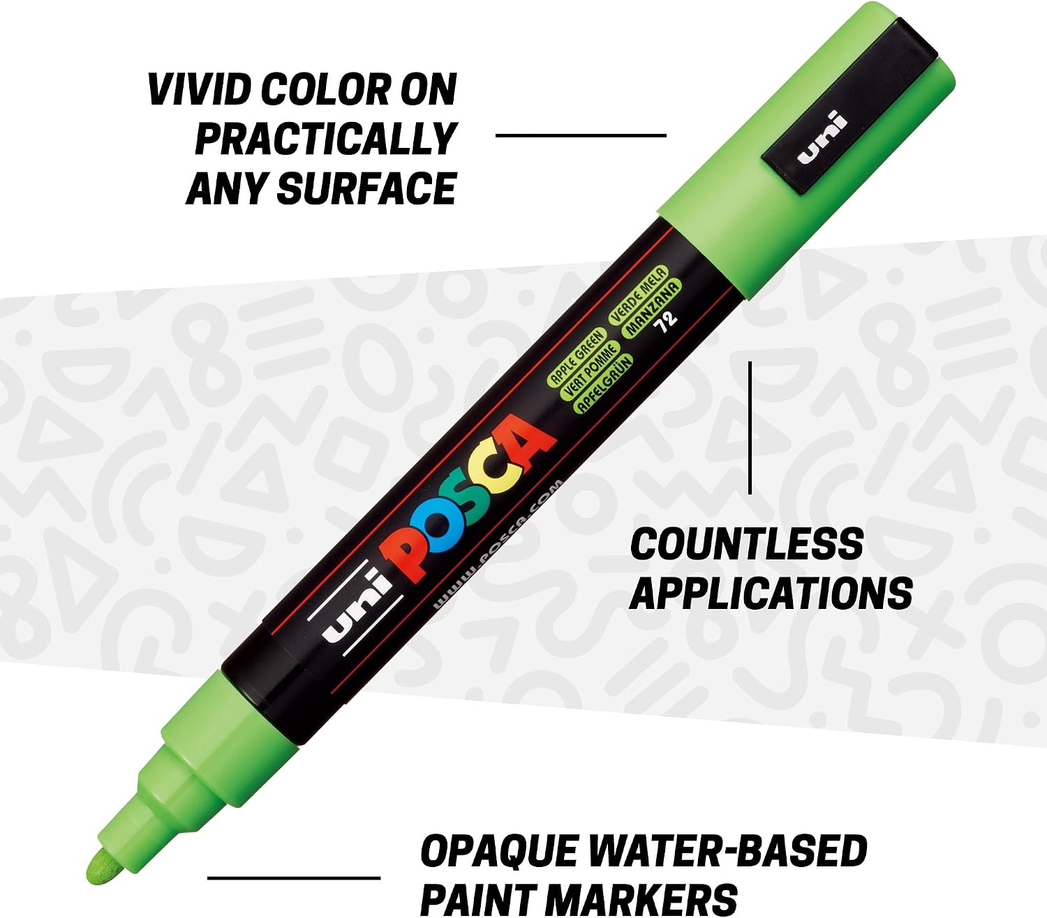 Thumbnail 3 de POSCA Paint Markers, PC-5M