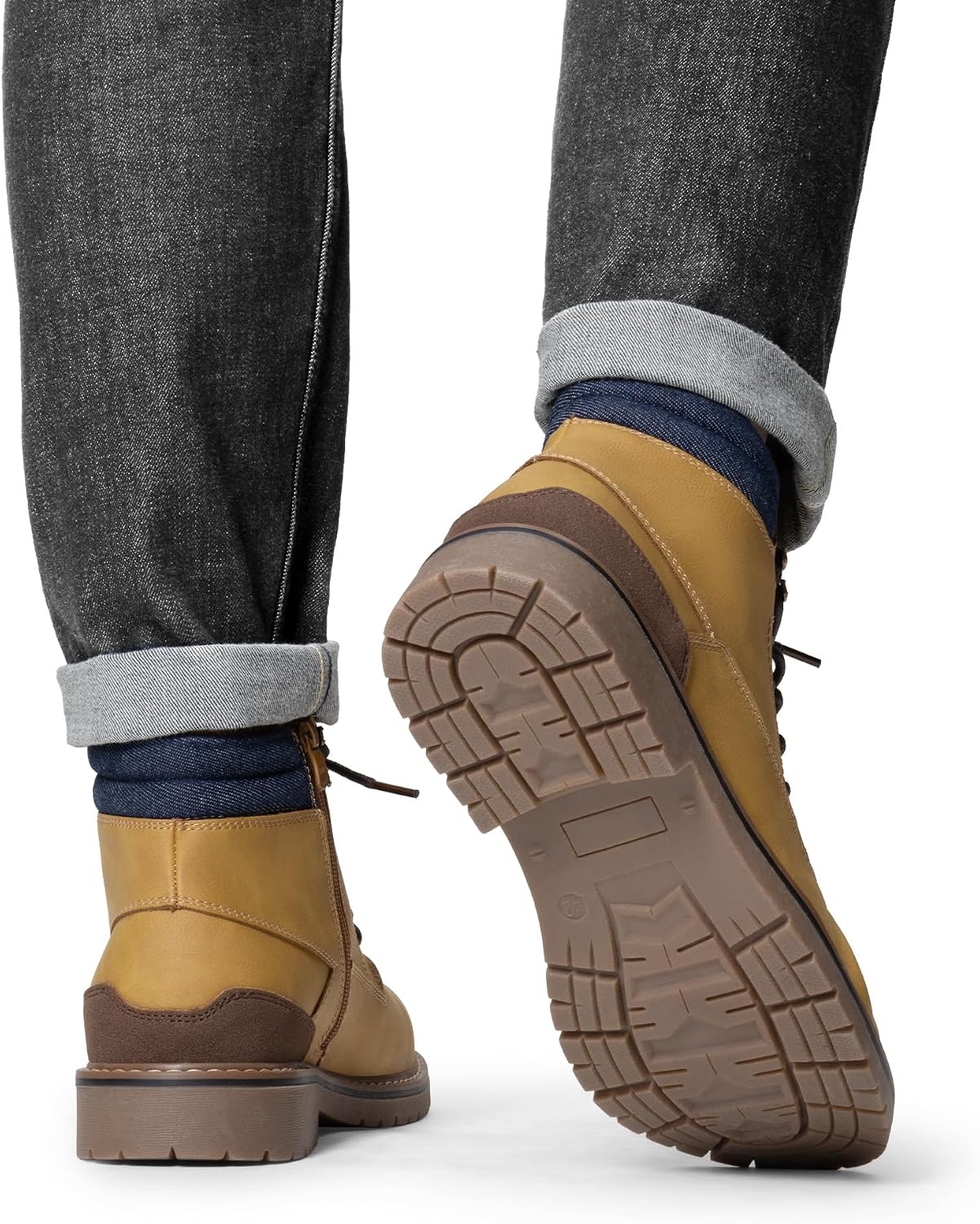 Detalle 2 de Bruno Marc Botas Hombre Invierno Forro malla