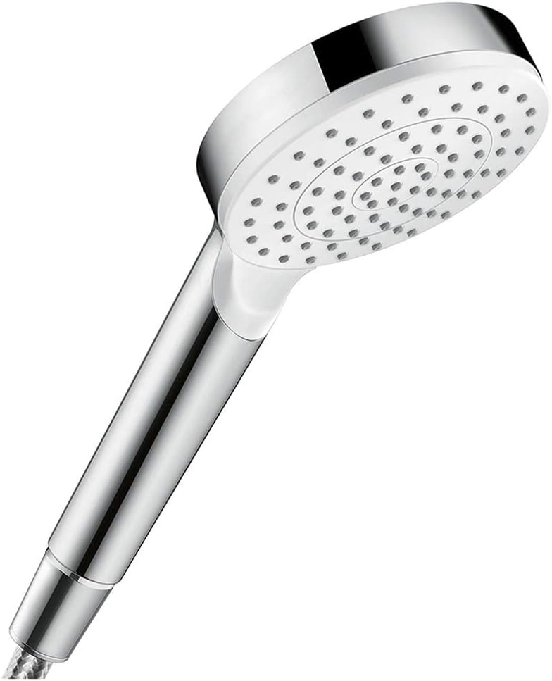 Thumbnail 6 de Hansgrohe Crometta - Pommeau de douche Économiseur d’eau EcoSmart 9 l/min, 100 mm, blanc/chromé