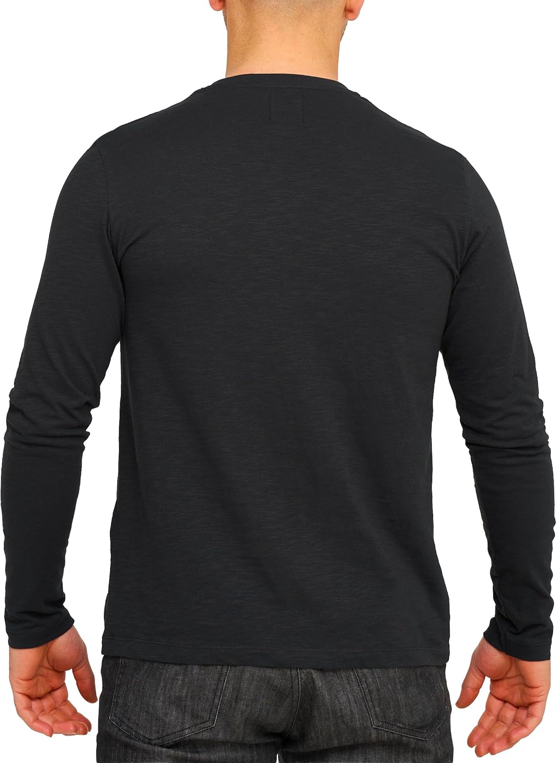 Thumbnail 3 de Jack & Jones Infinity Herren Langarmshirt Rise Infinity O-Neck T-Shirt