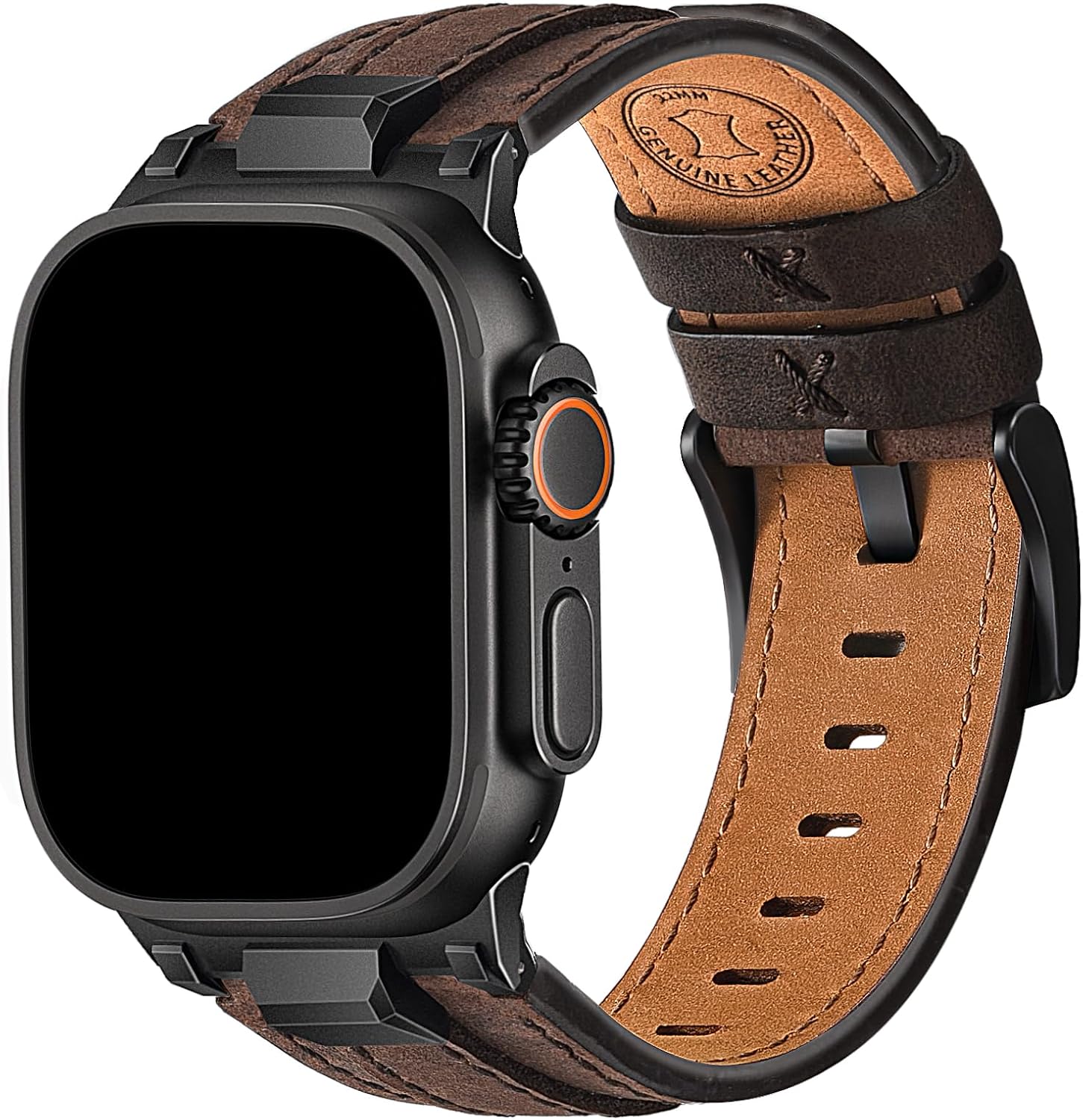 Detalle de Wristitani Apple Watch Armband Leder 42–49 mm