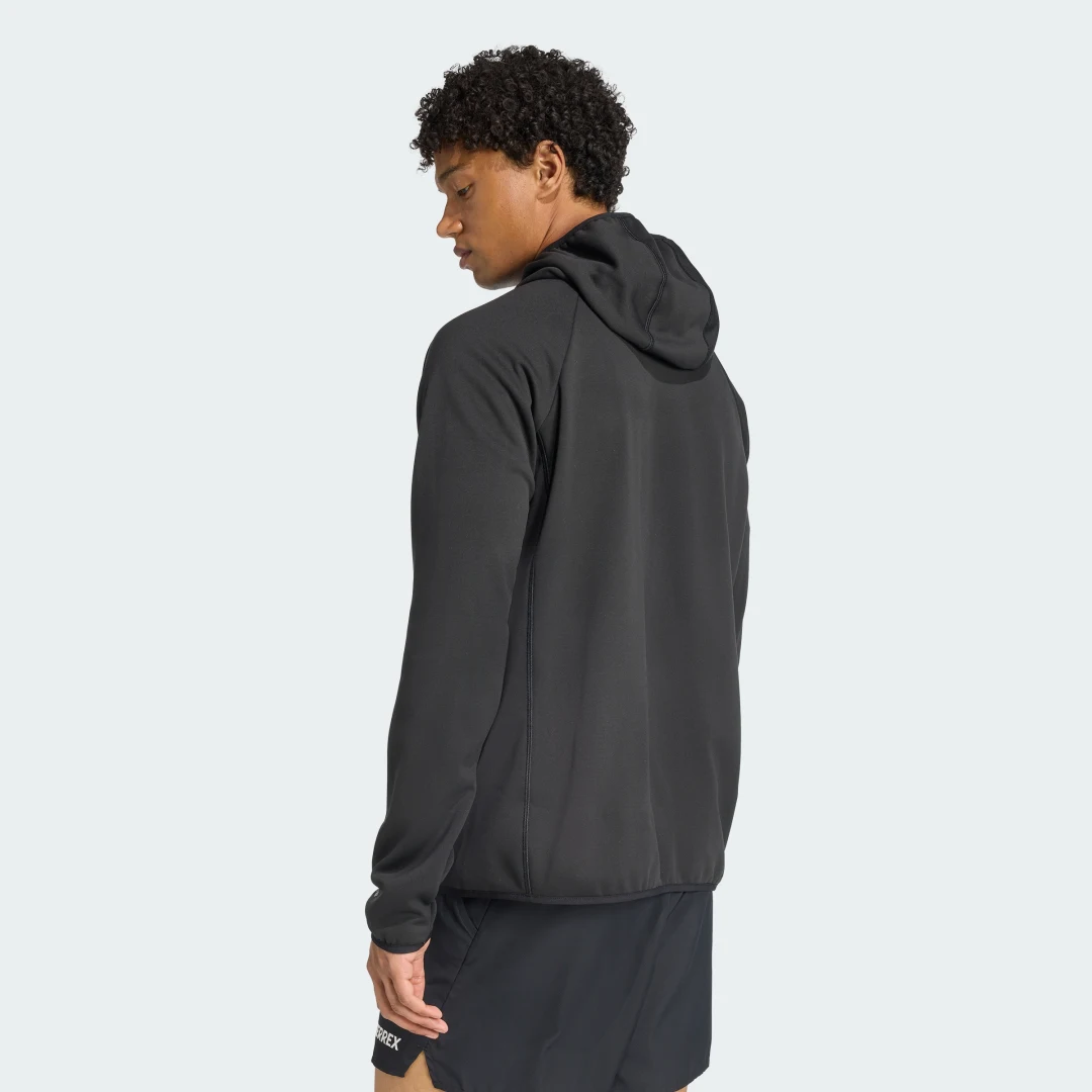 Detalle de Chaqueta híbrida aislante con capucha Terrex Multi CLIMAWARM de Adidas