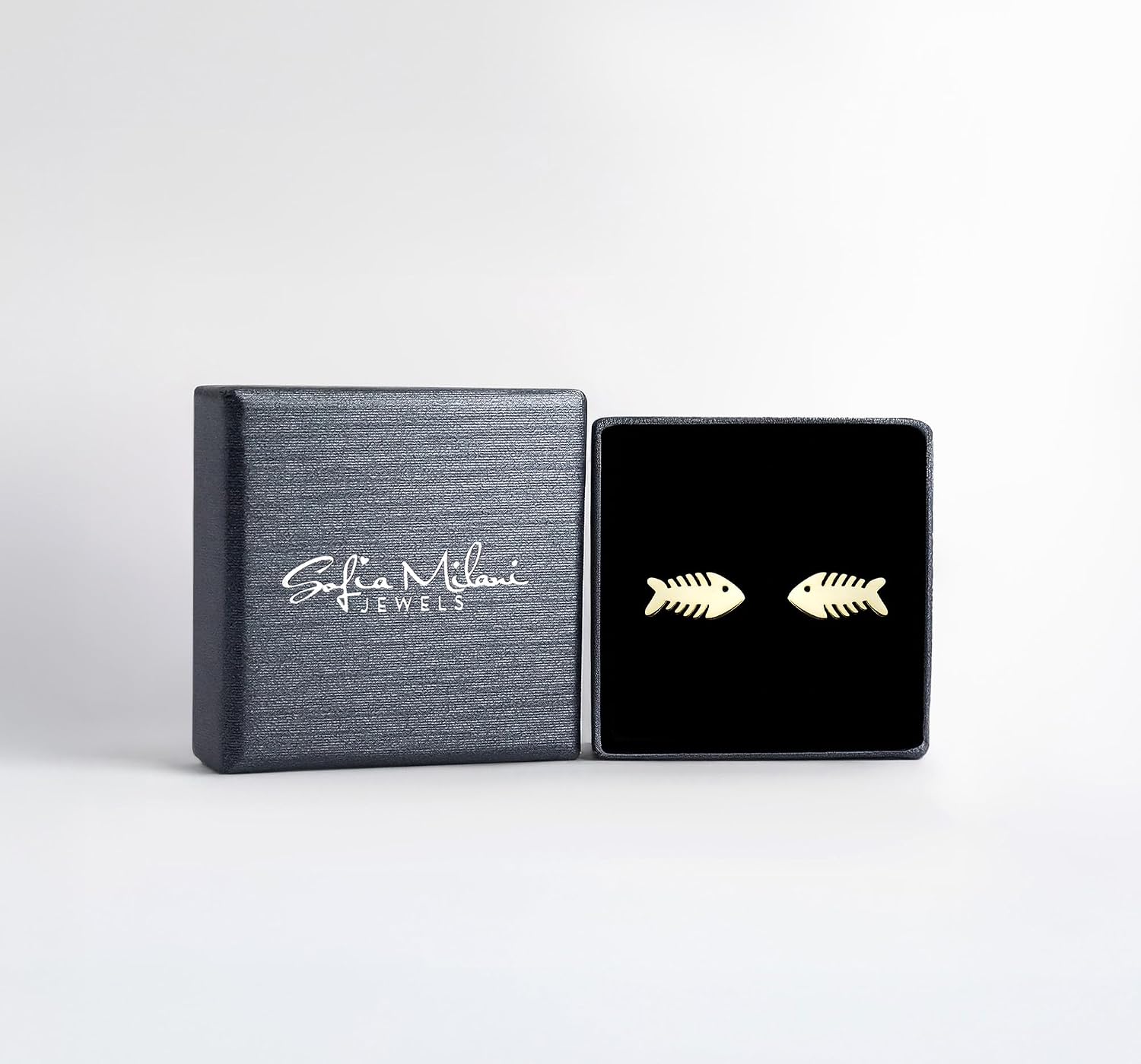 Detalle 1 de SOFIA MILANI Damen Ohrringe 925 Silber Fisch