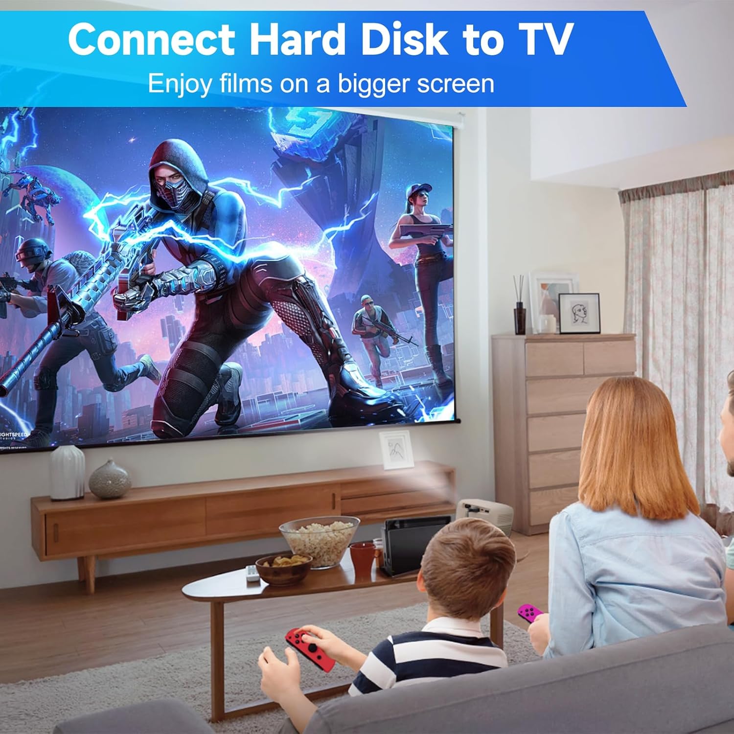 Thumbnail 4 de Thzzhnno USB-B auf USB-C 3.0 Schraubende Druckerkabel (Spiralkabel, 5 Gbps, bis 1 m, dehnbar)