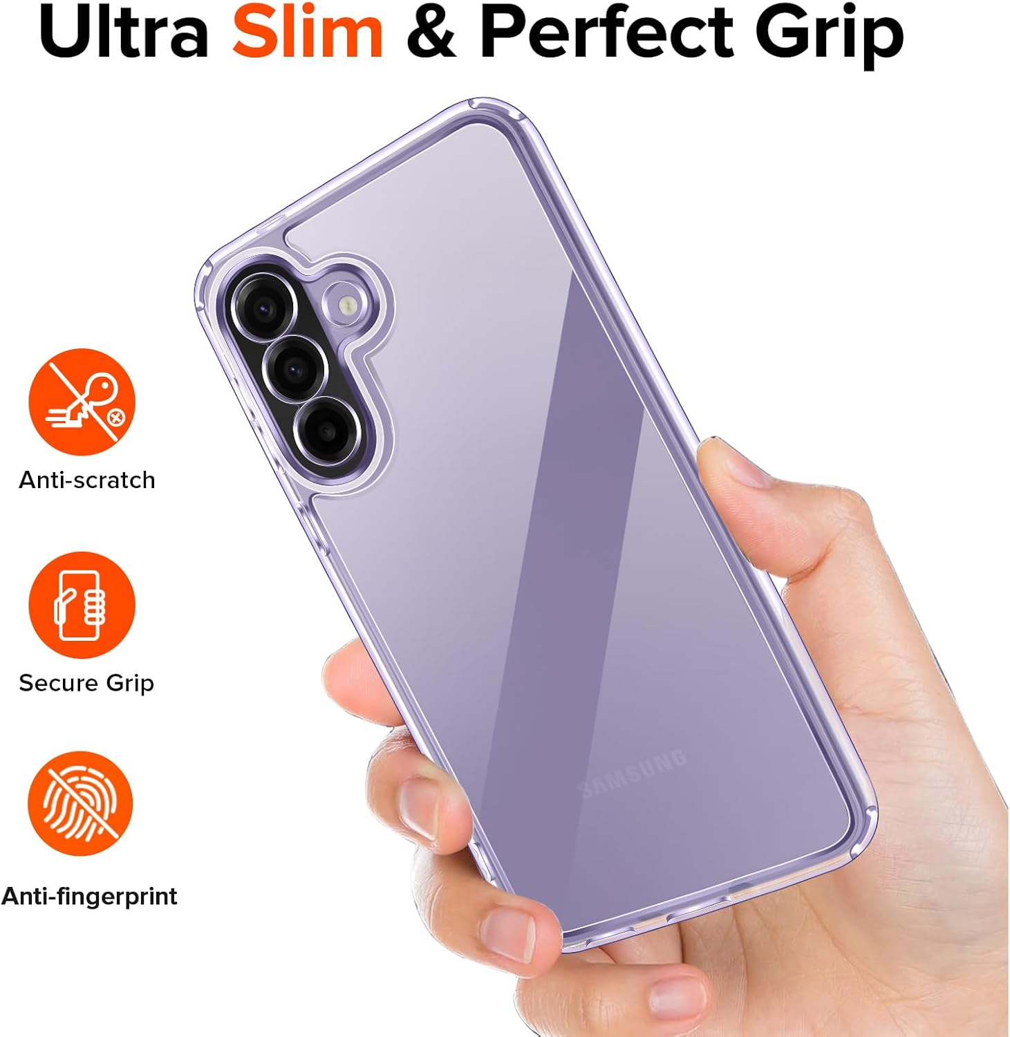 Thumbnail 5 de iVoler Cover Trasparente per Samsung Galaxy A57 5G + 2x Pellicola in Vetro Temperato – Protezione Militare e Anti-ingiallimento