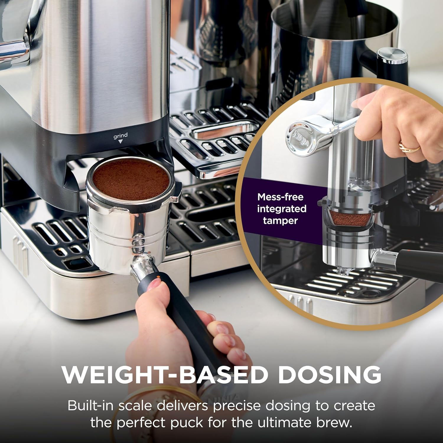 Detalle de Ninja Luxe Pro ES701UK 3-in-1 Coffee Machine