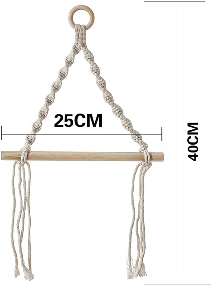 Detalle 2 de Ciieeo Bohemian Handtuchhalter aus Baumwolle
