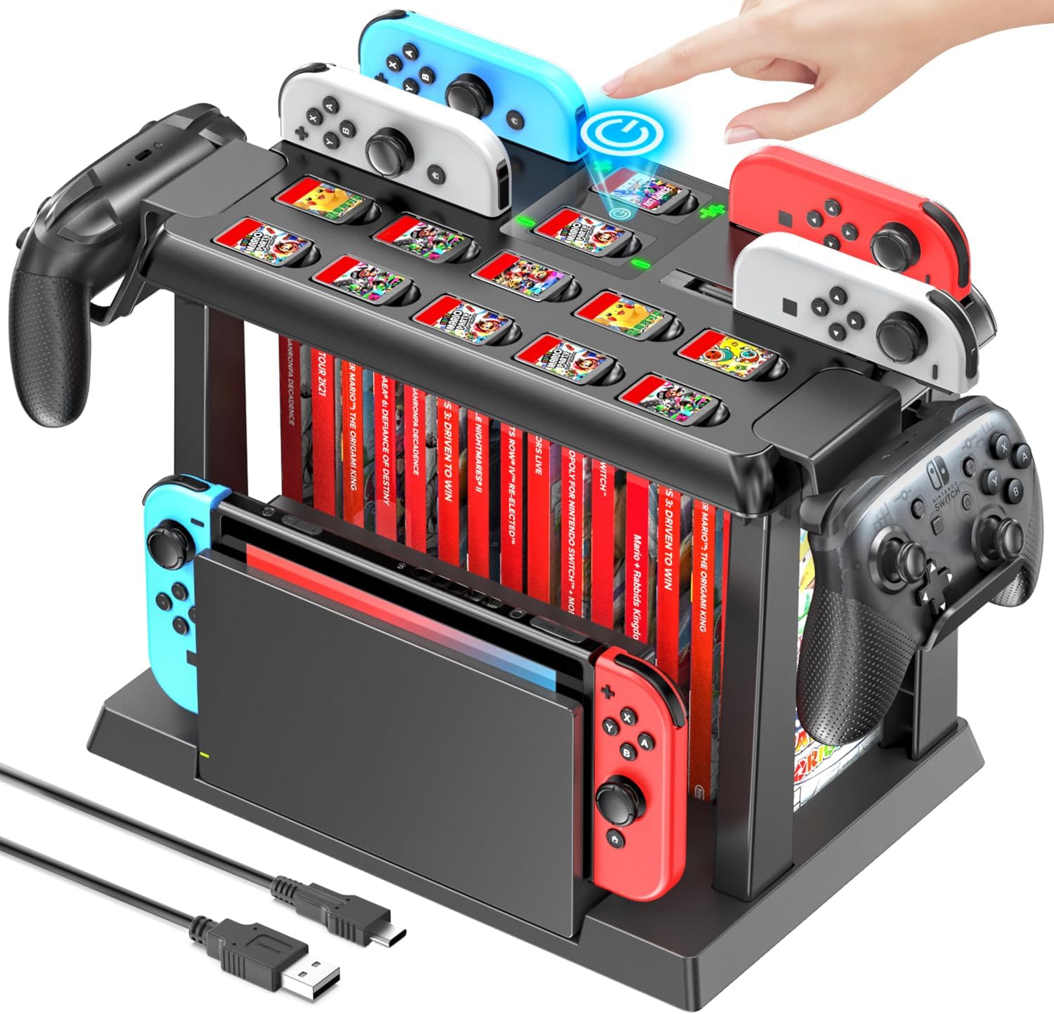 Detalle de Tokluck Switch Storage Tower Charging Dock