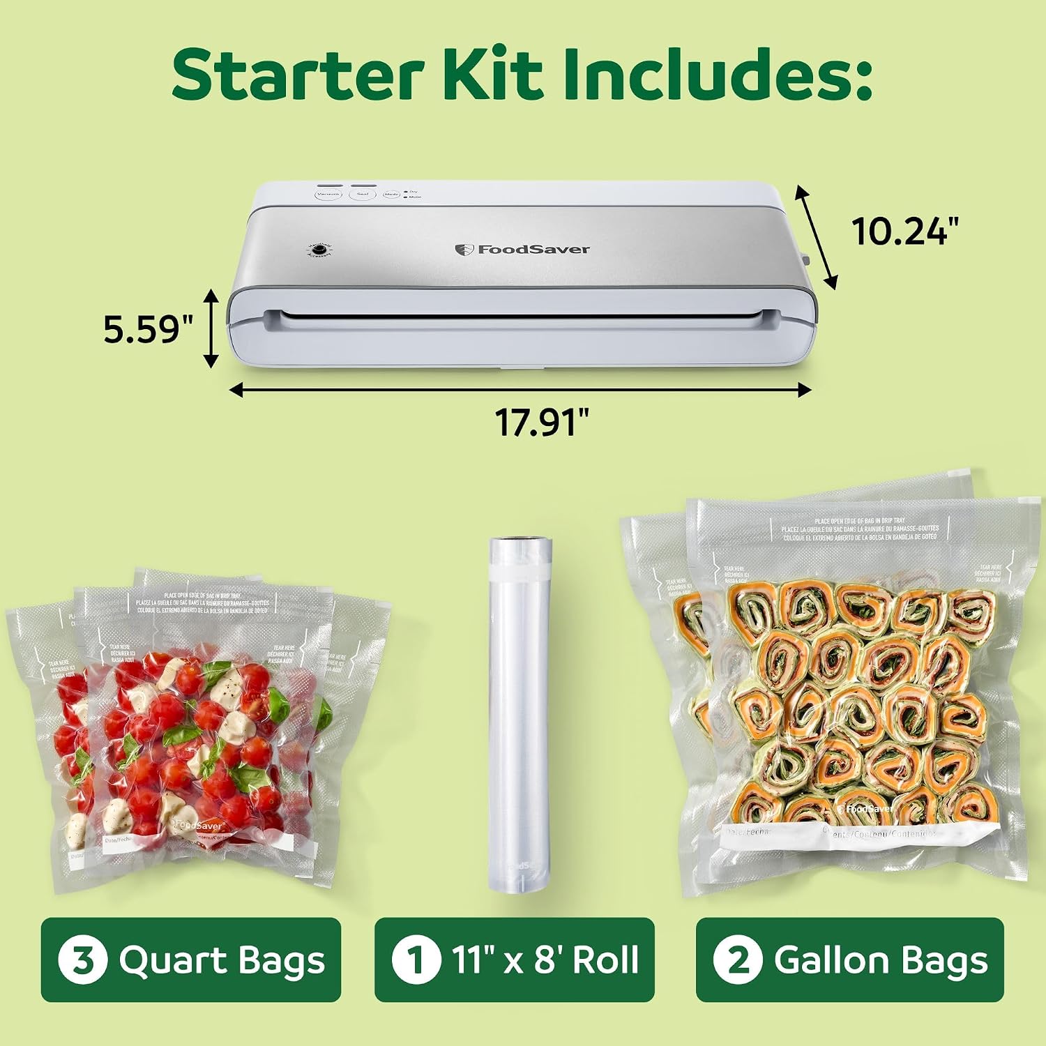 Detalle 1 de FoodSaver Compact Vacuum Sealer