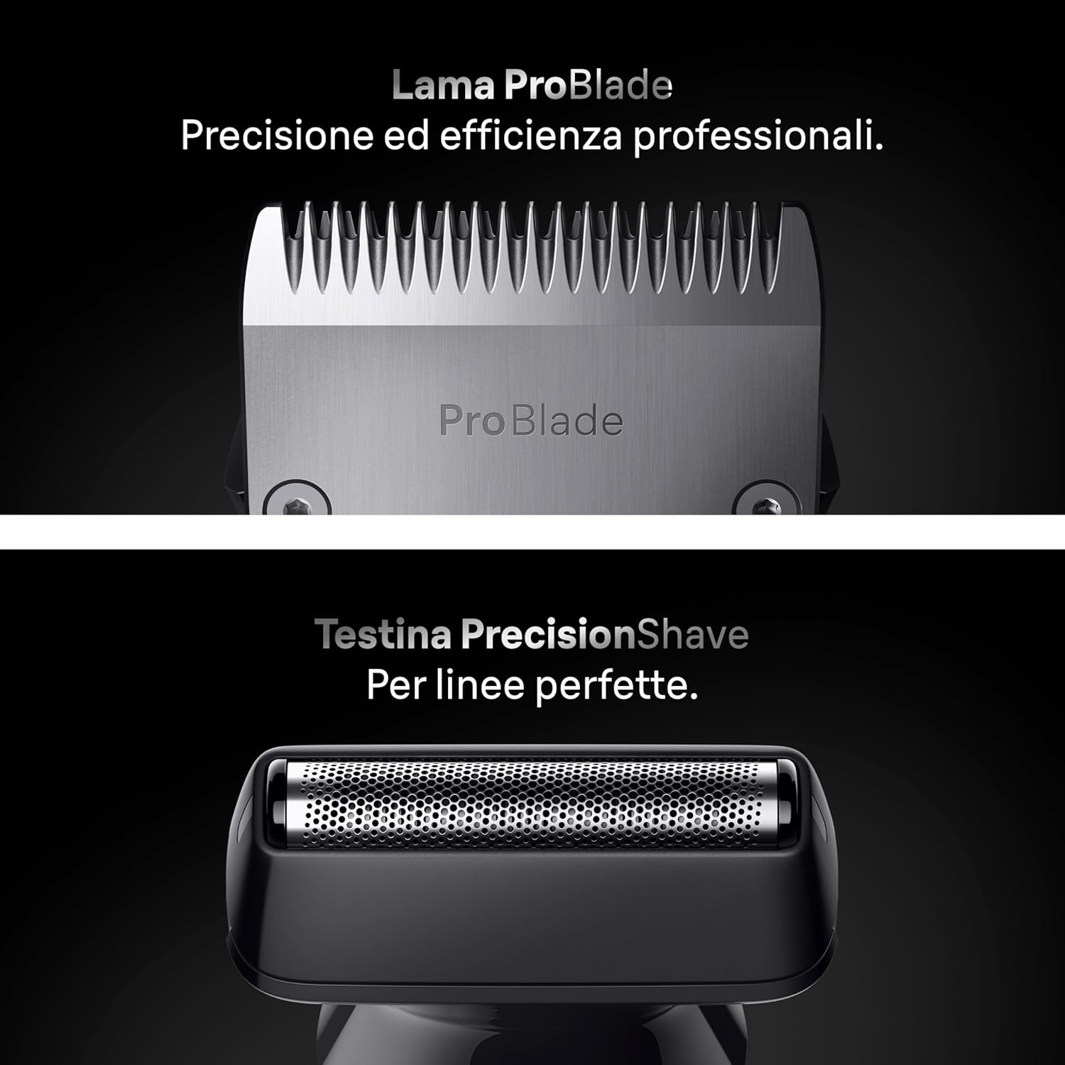 Detalle 2 de Braun AIO7545 Rifinitore All‑In‑One Series 7 12in1 per barba e capelli 🪒