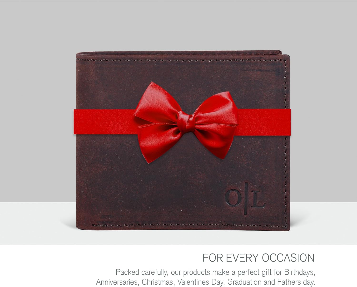 Thumbnail 6 de Oak Leathers Slim Leather Wallet 6‑Card